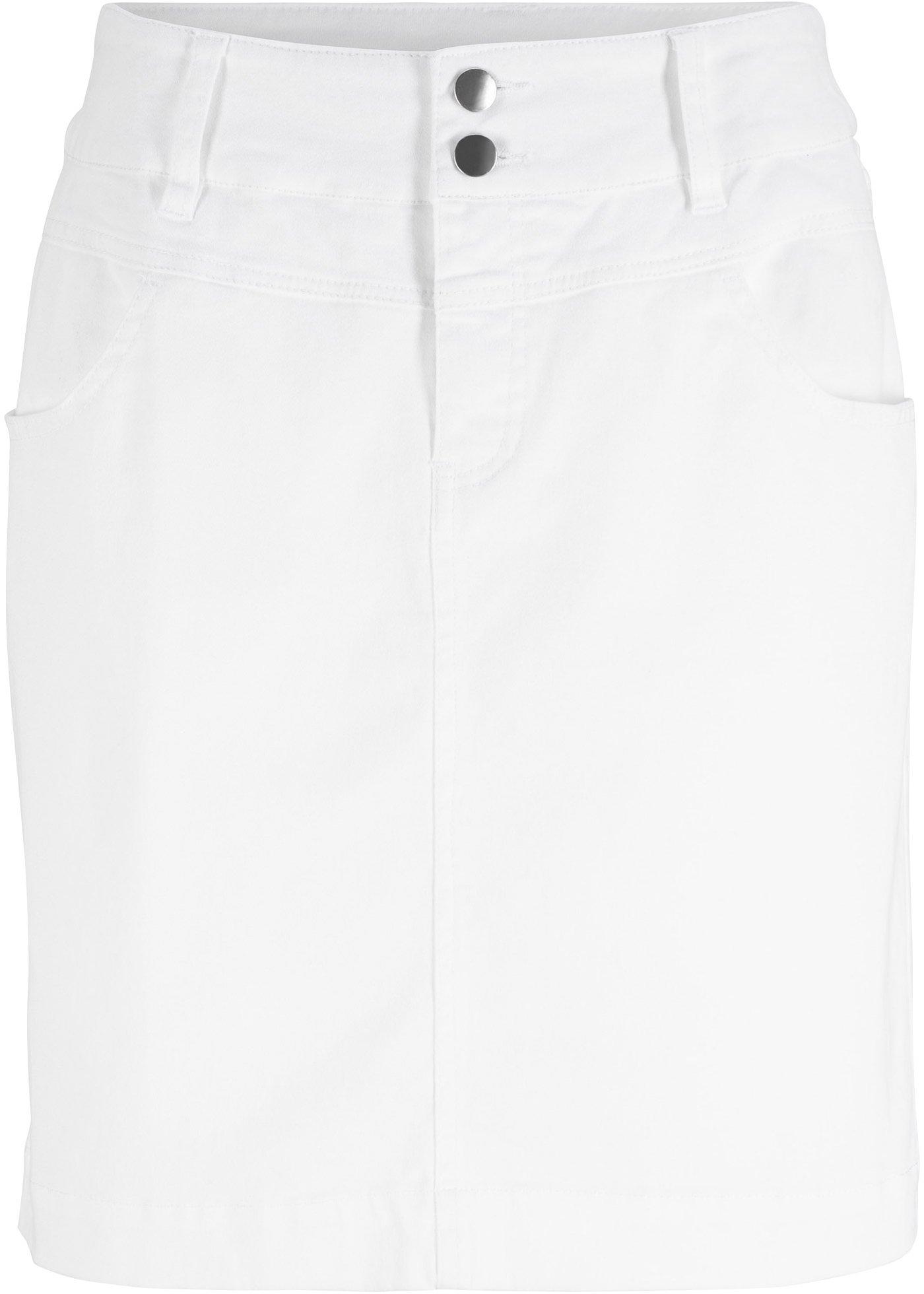 bonprix – Stretchig kjol i bomullsmix