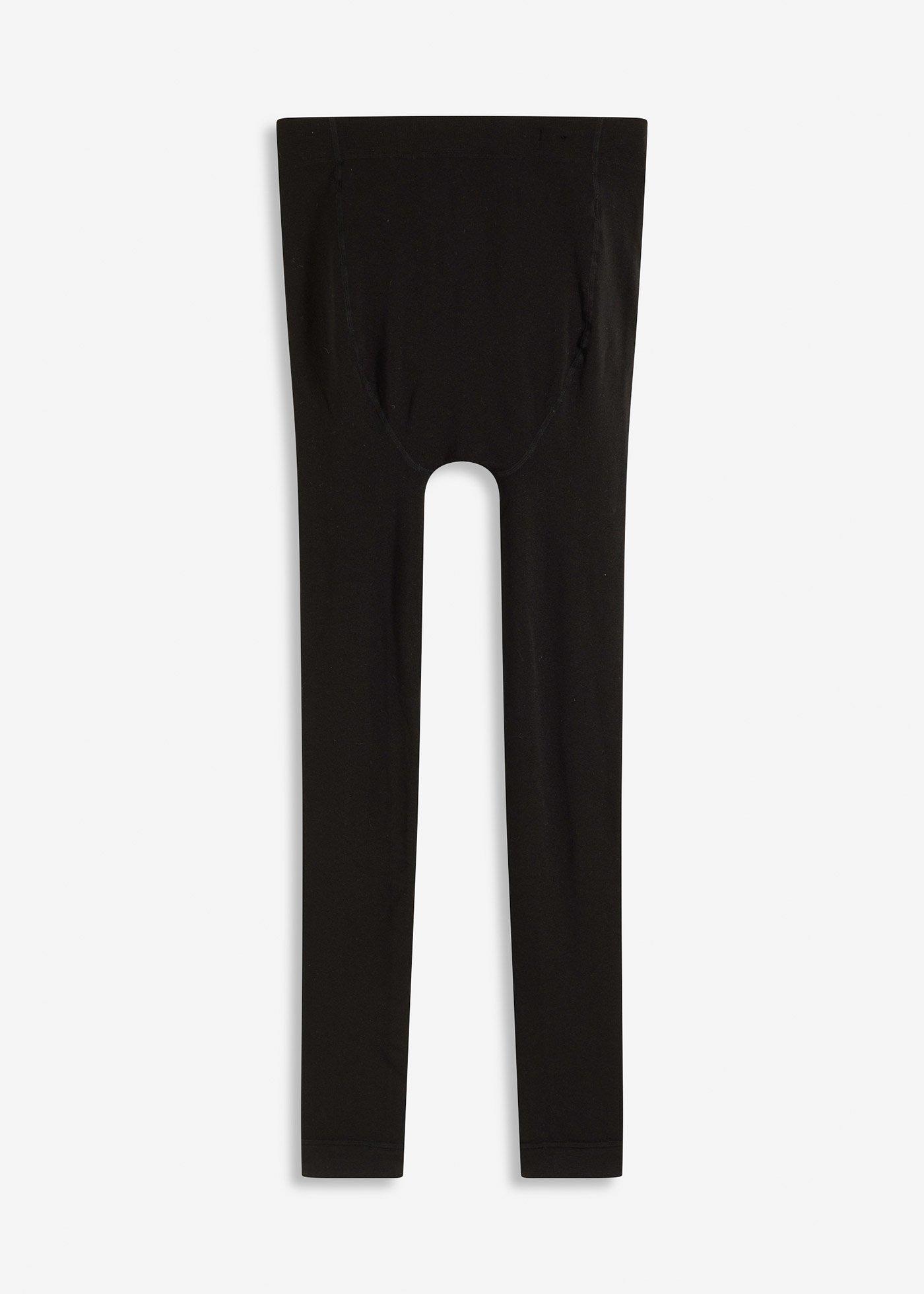 bonprix Värmande mammaleggings med fleece (140 den)