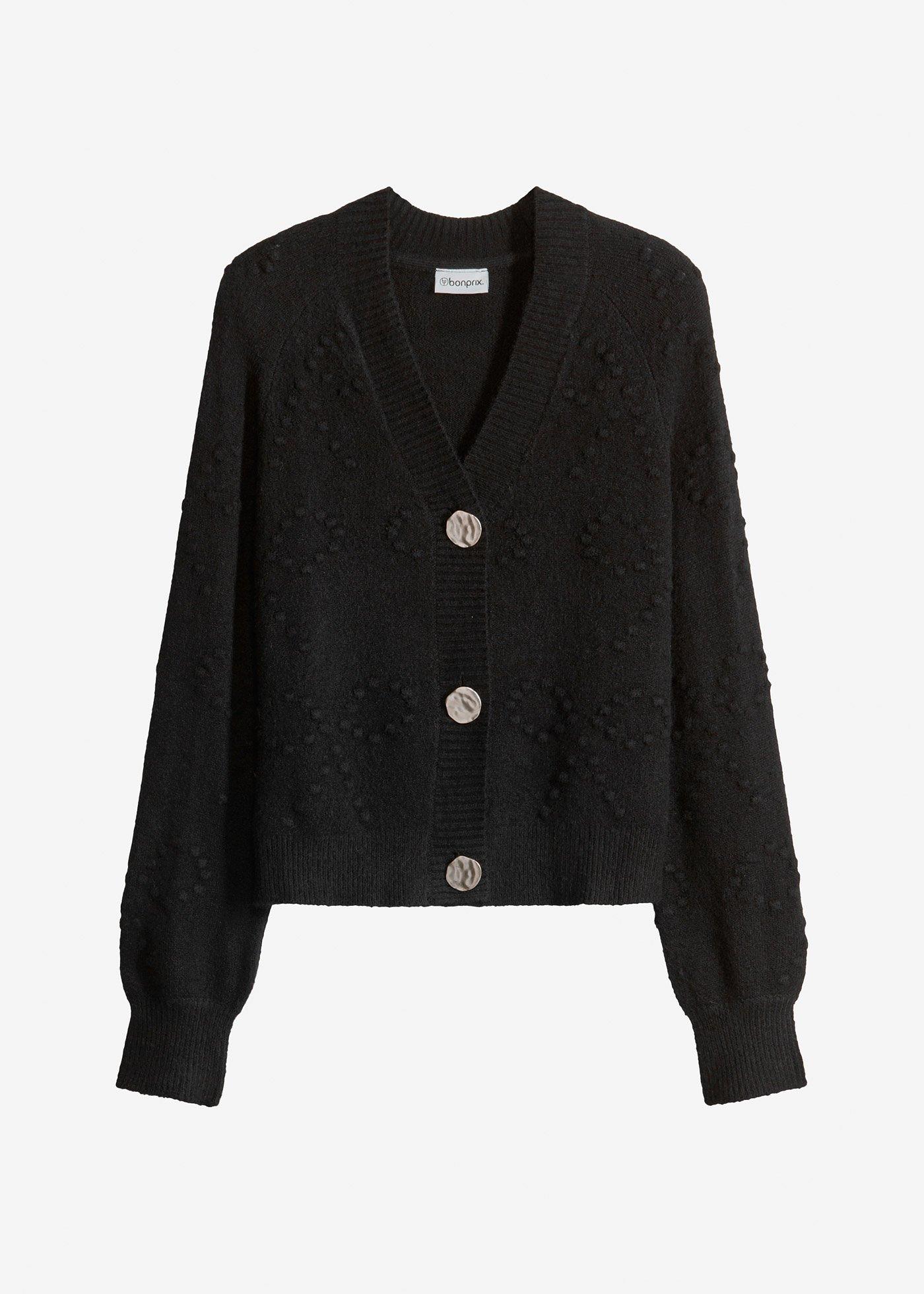 bonprix – Strukturmönstrad cardigan