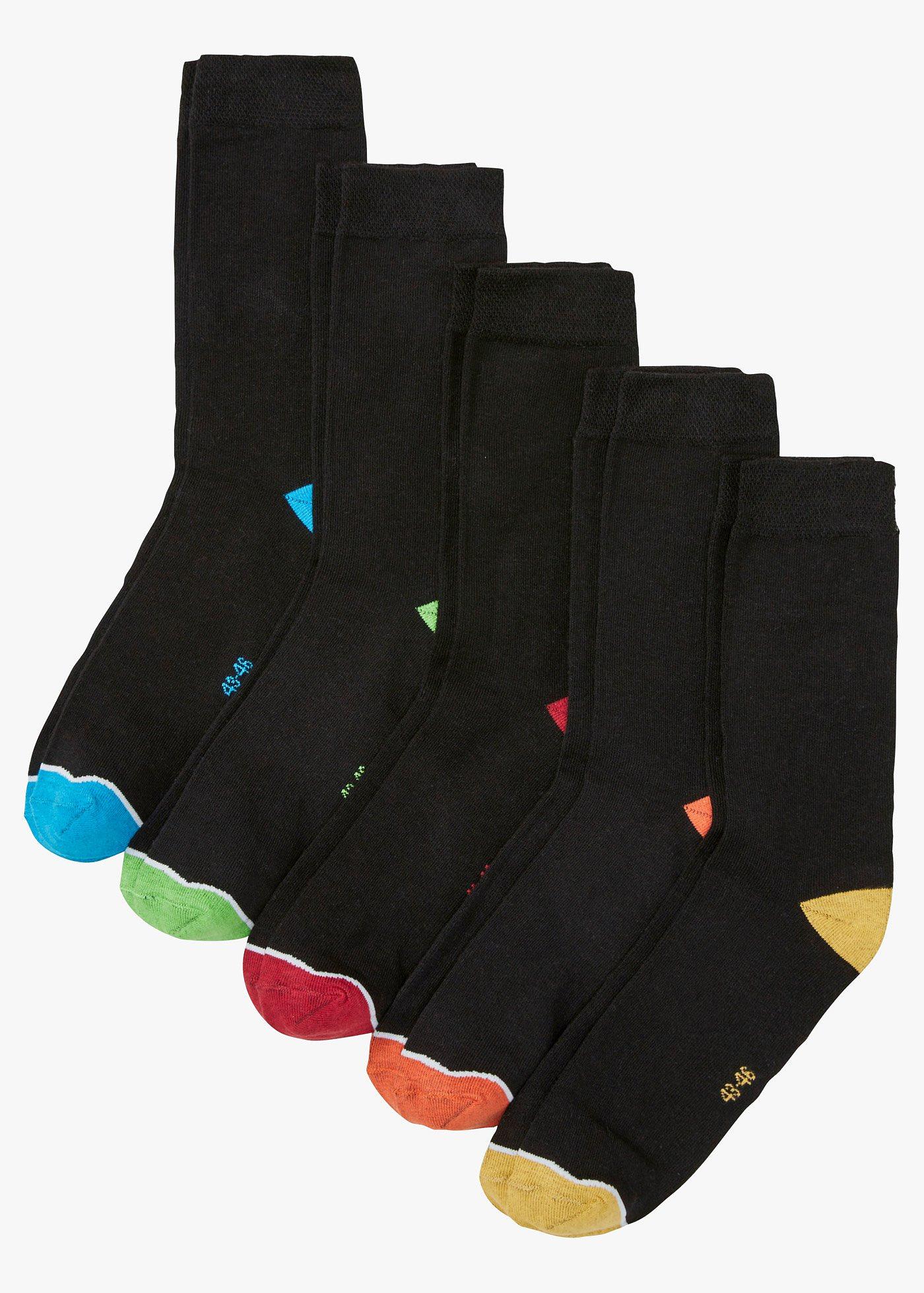 bonprix – Strumpor med ekologisk bomull (5-pack)