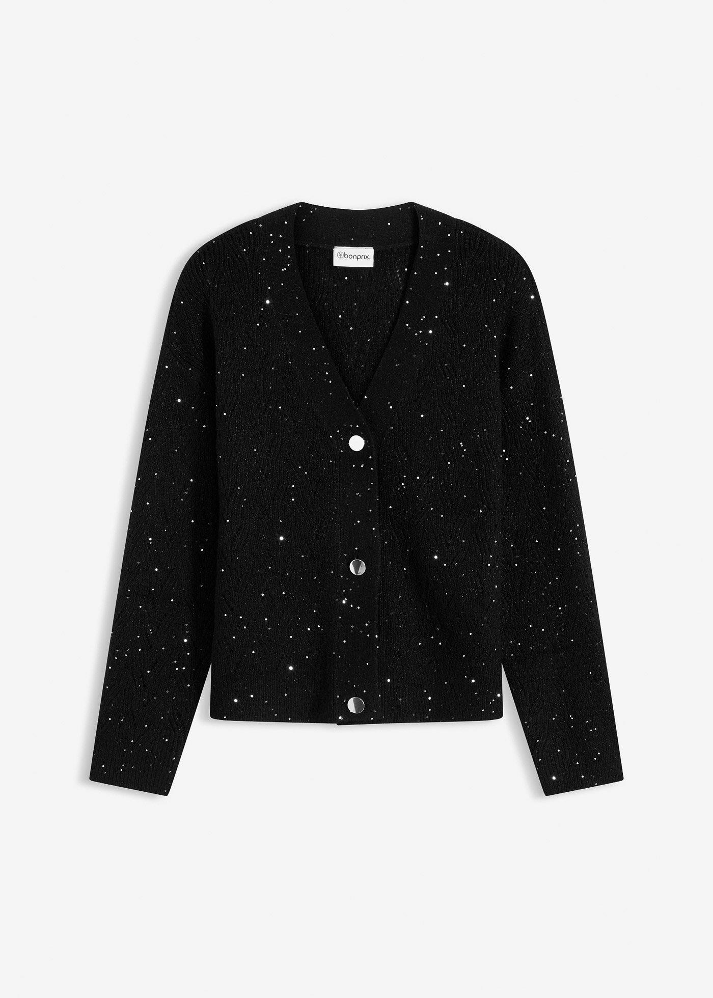 bonprix – Hålmönstrad cardigan