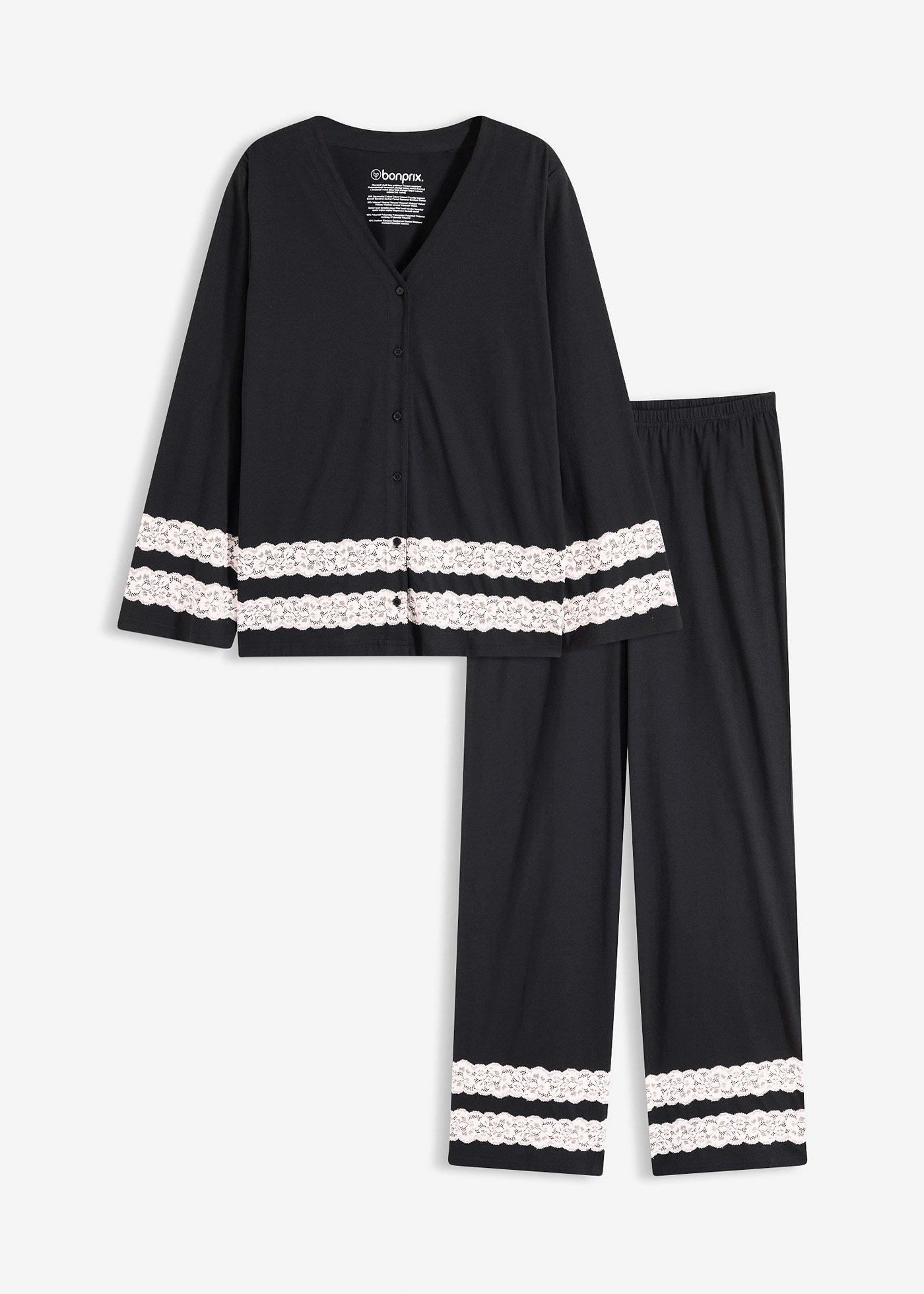 bonprix – Pyjamas i mjuk viskosmix