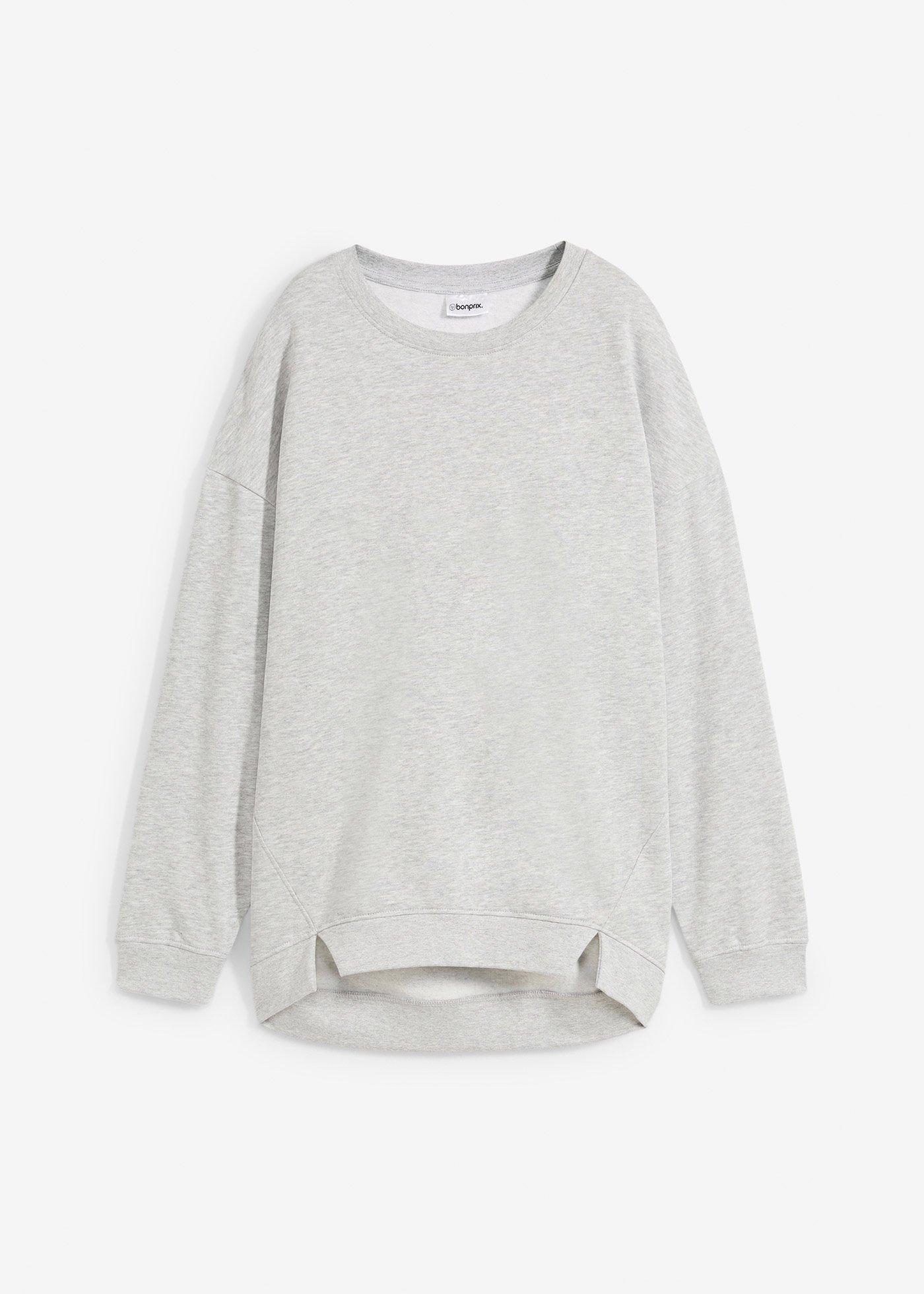 bonprix – Oversizesweatshirt i bomullsmix