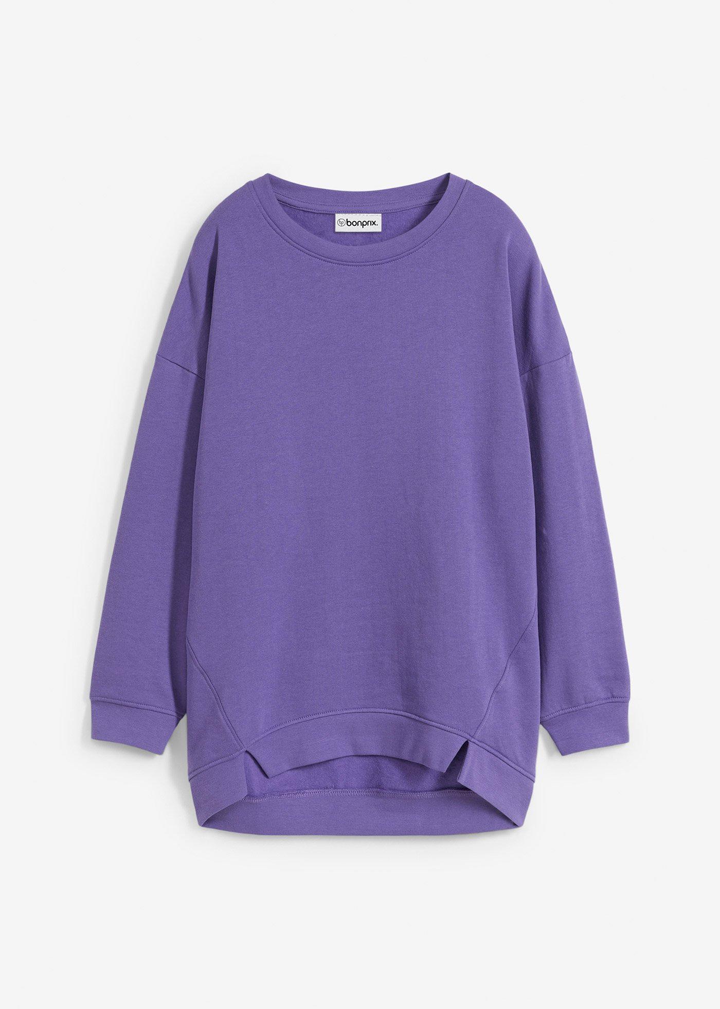 bonprix – Oversizesweatshirt i bomullsmix