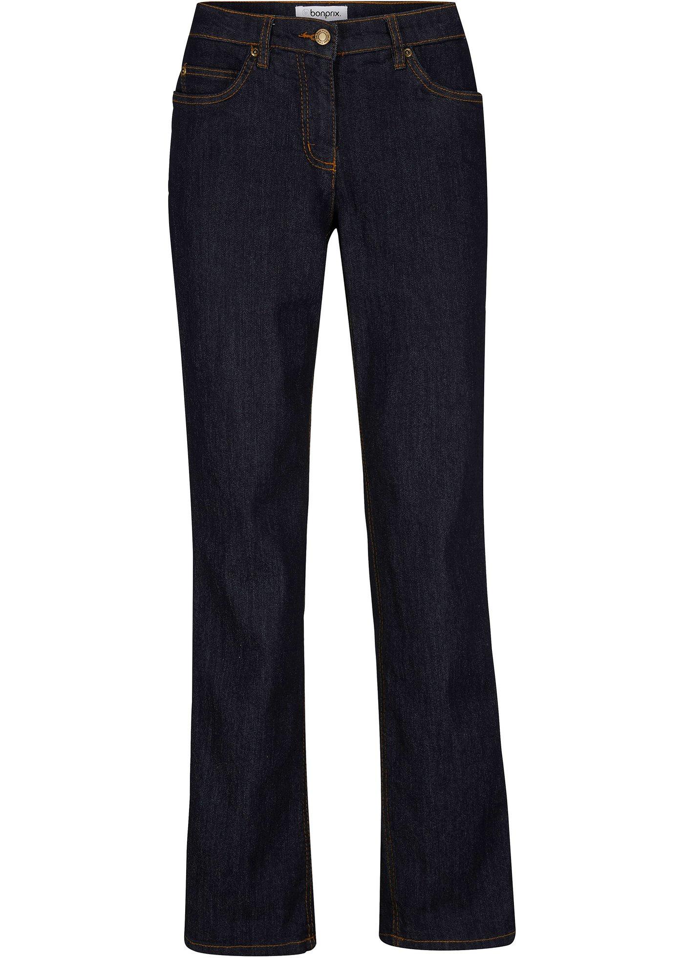 bonprix – Straight Jeans Mid Waist, Stretch