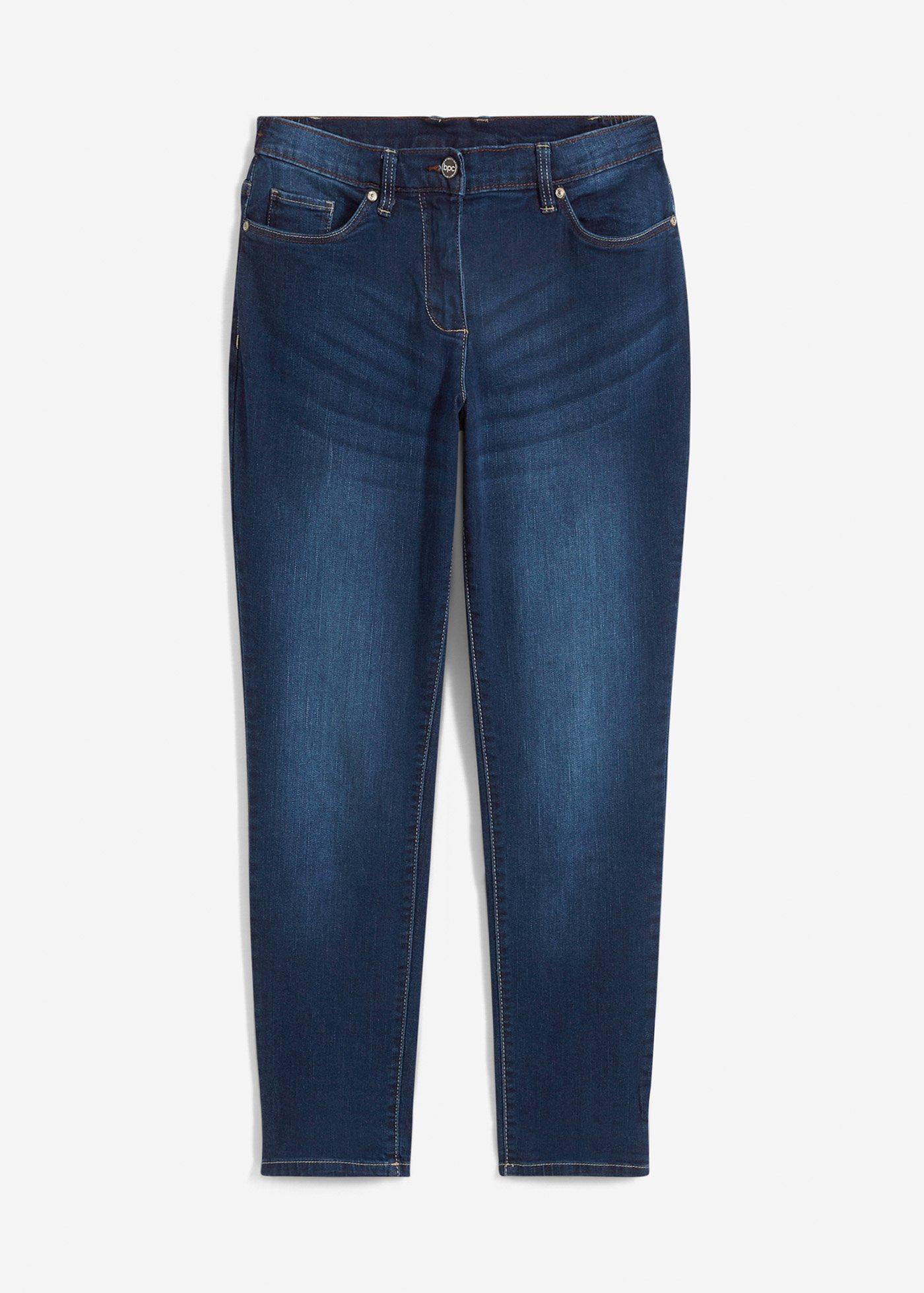 bonprix – Boyfriend Jeans Mid Waist, Stretch