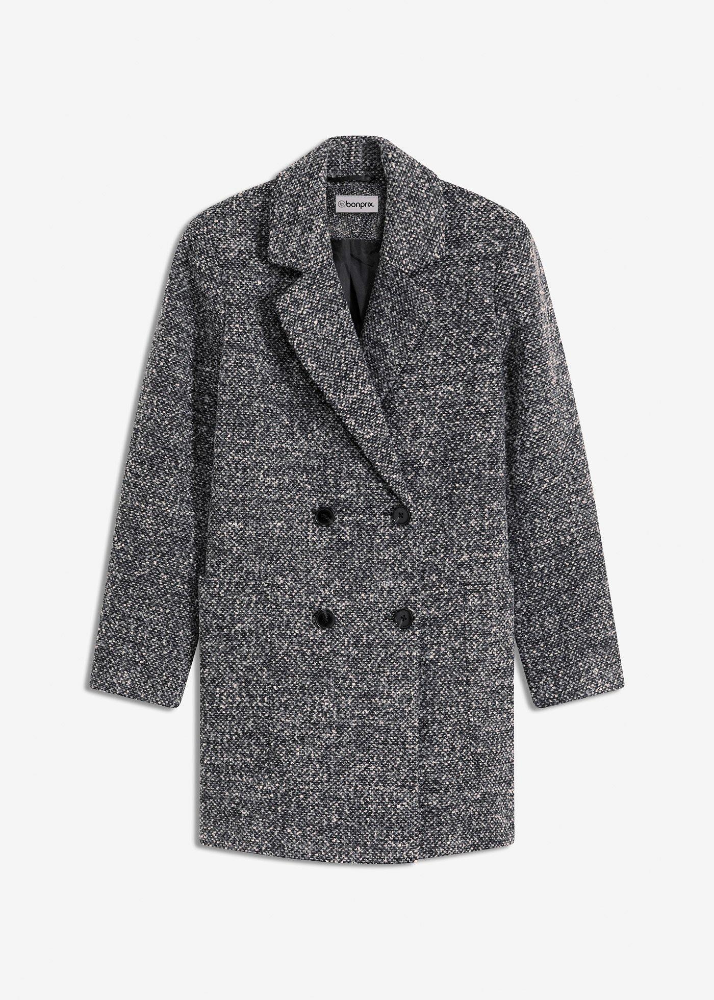 bonprix – Kort kappa i yllelook