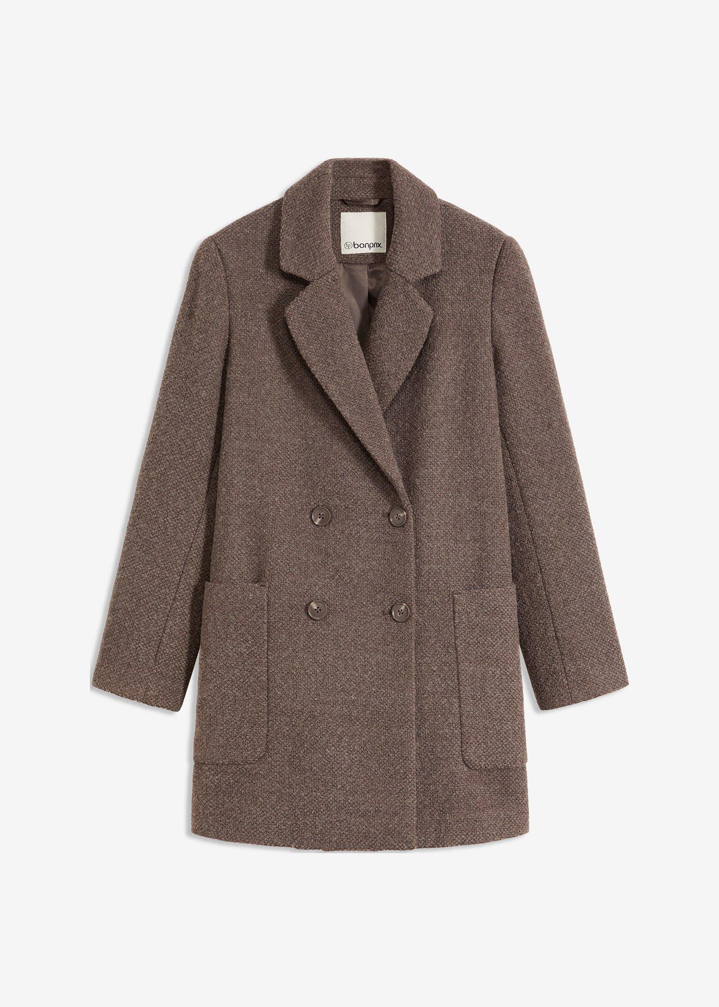 bonprix – Kort kappa i yllelook