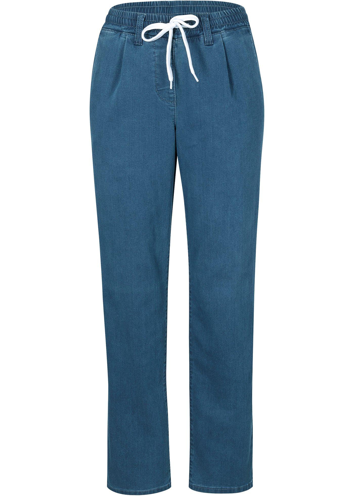 bonprix Termojeans med bekväm midja