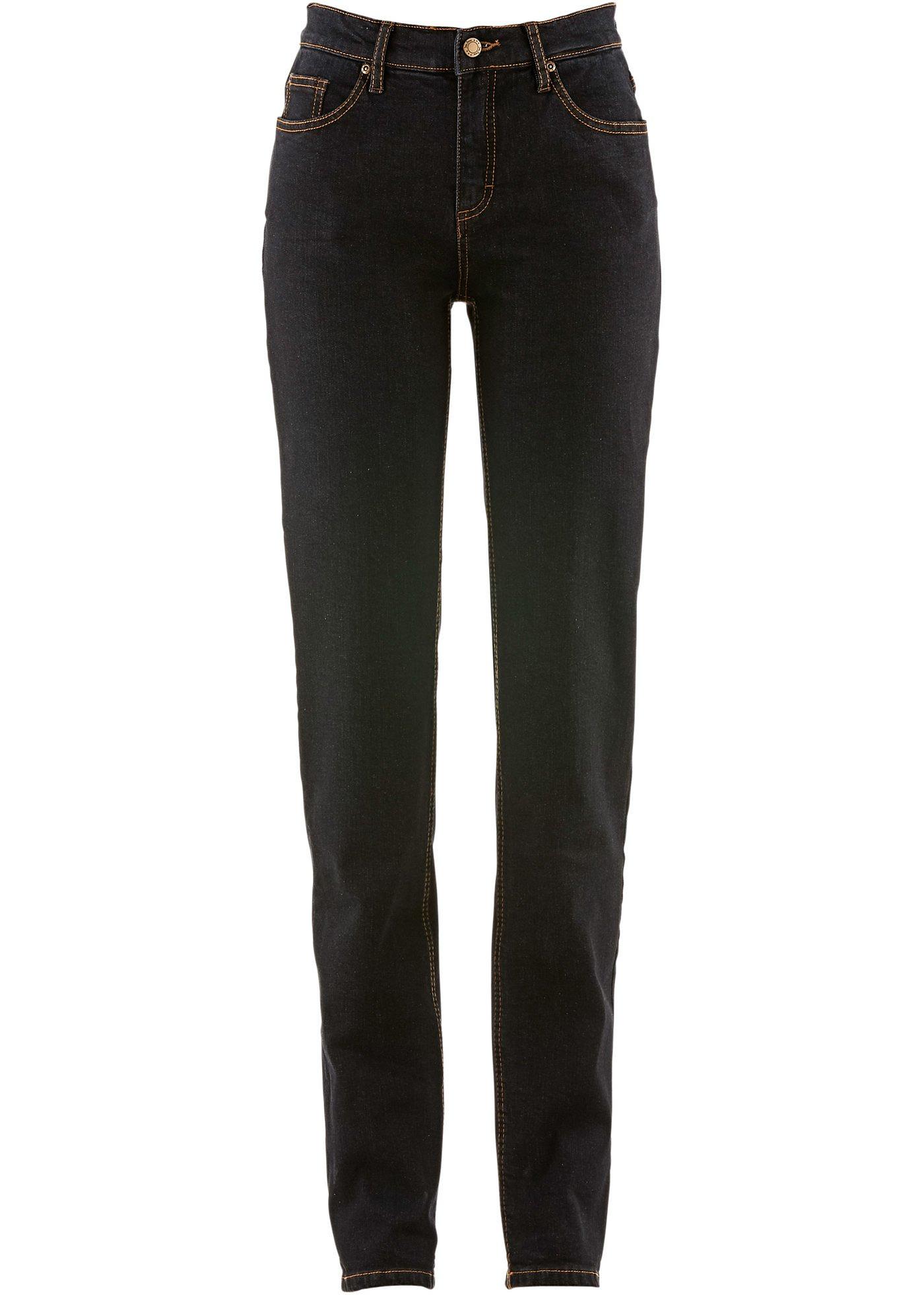 bonprix Mom Jeans Mid Waist, långa ben
