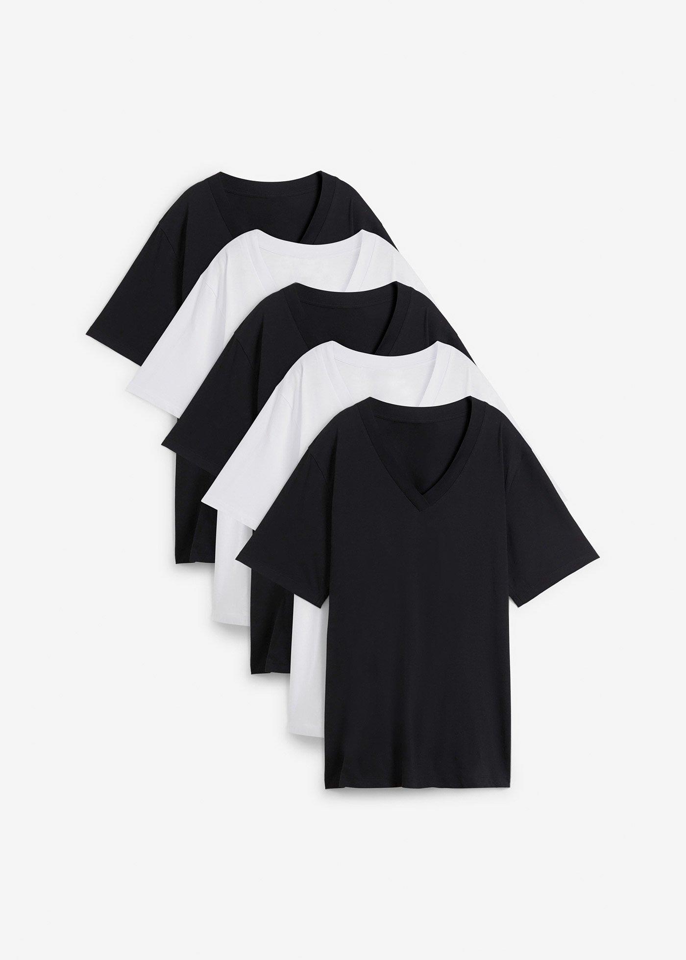 bonprix – Lång topp (5-pack)