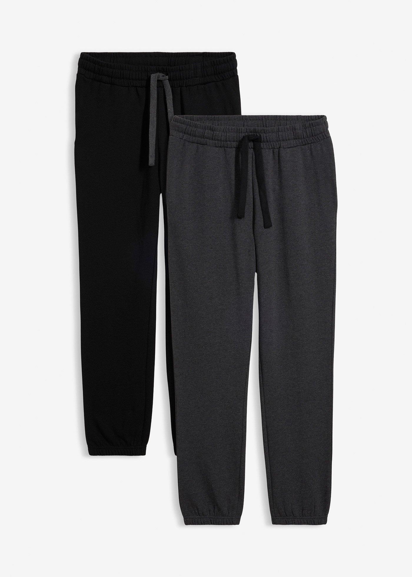 bonprix – Joggingbyxa (2-pack)