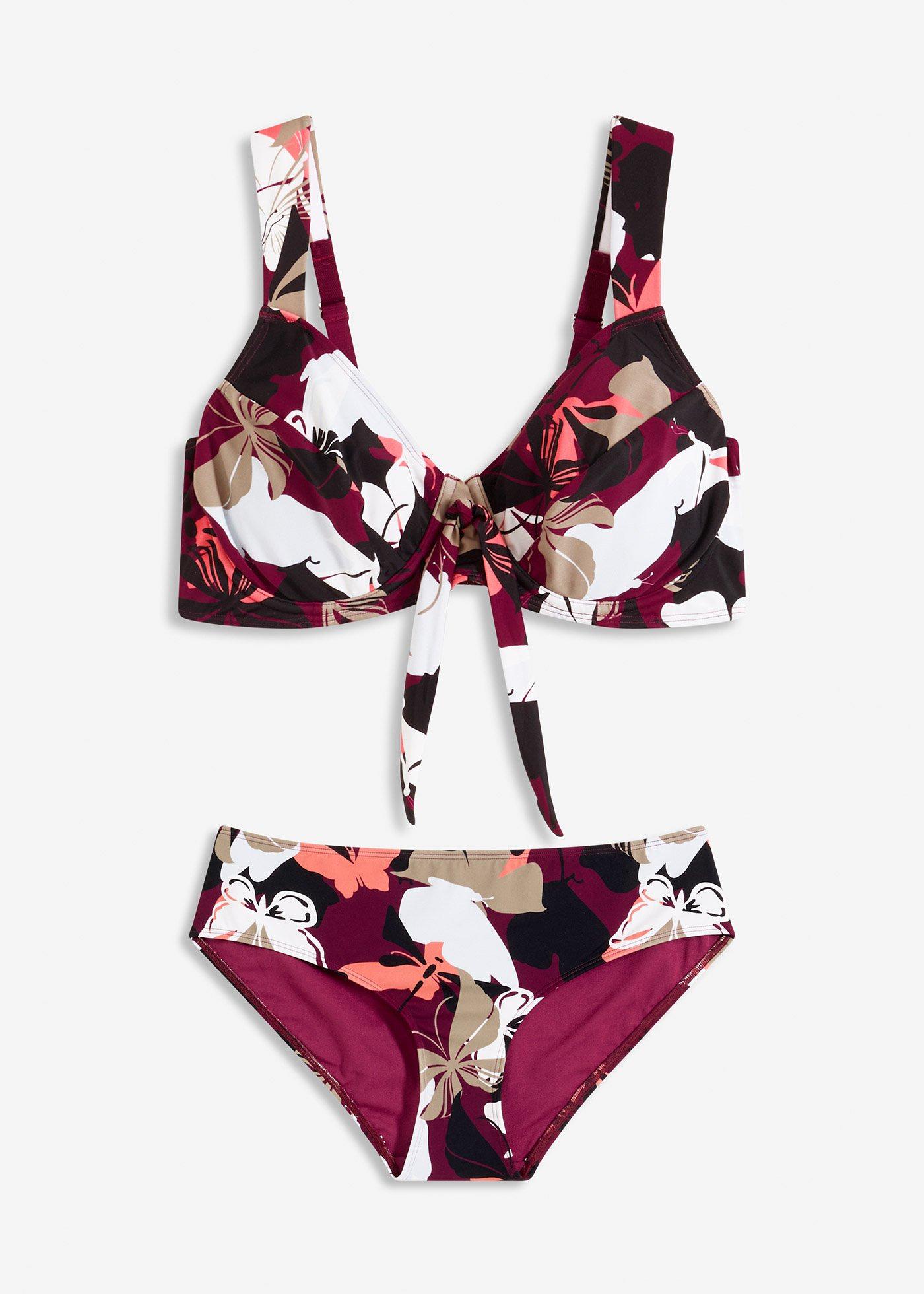 bonprix – Minimizer-bikini med vadderade axelband (2 delar)