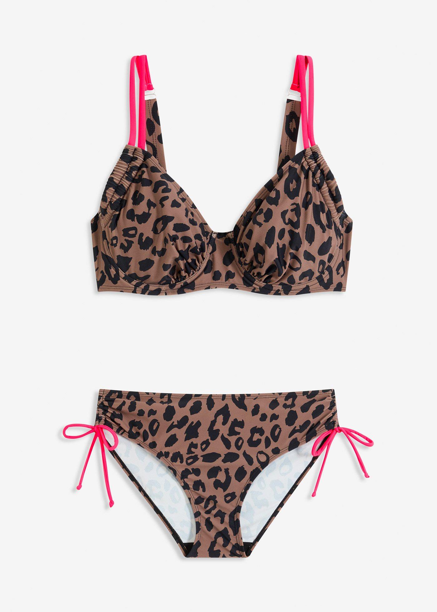bonprix – Bygelbikini med knytband (2 delar)