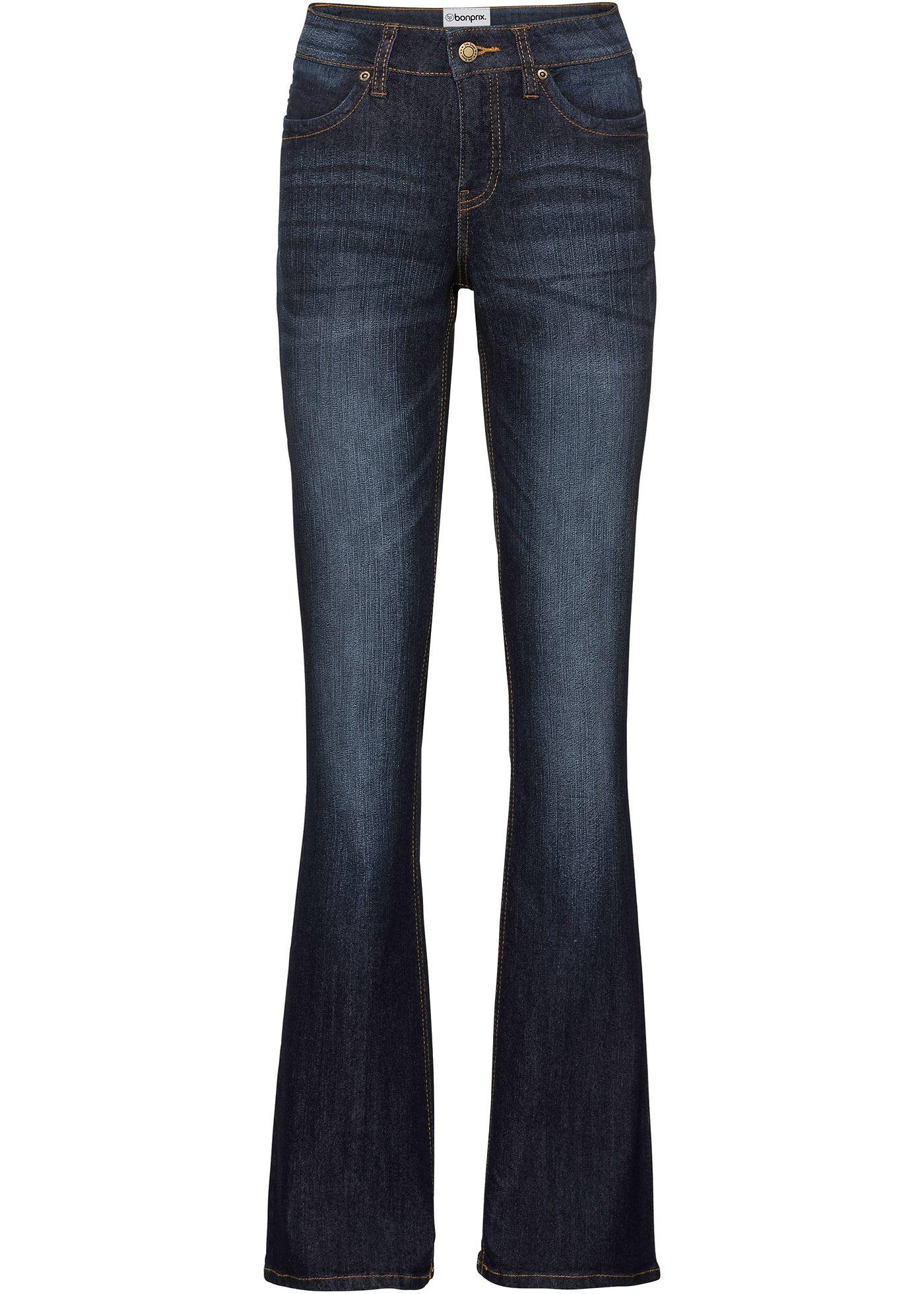 bonprix – Bootcutjeans Mid Waist, stretch