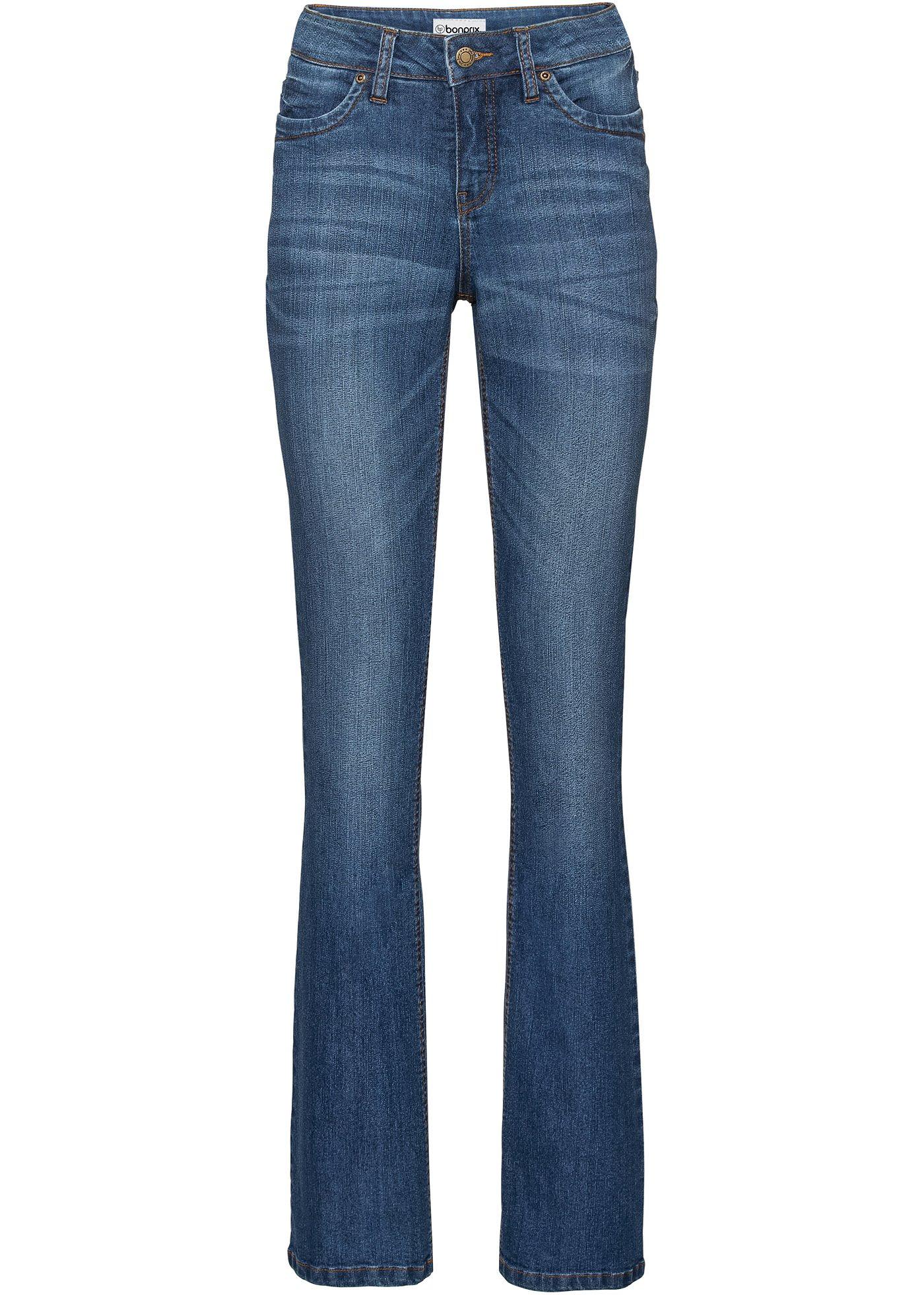 bonprix – Bootcutjeans Mid Waist, stretch
