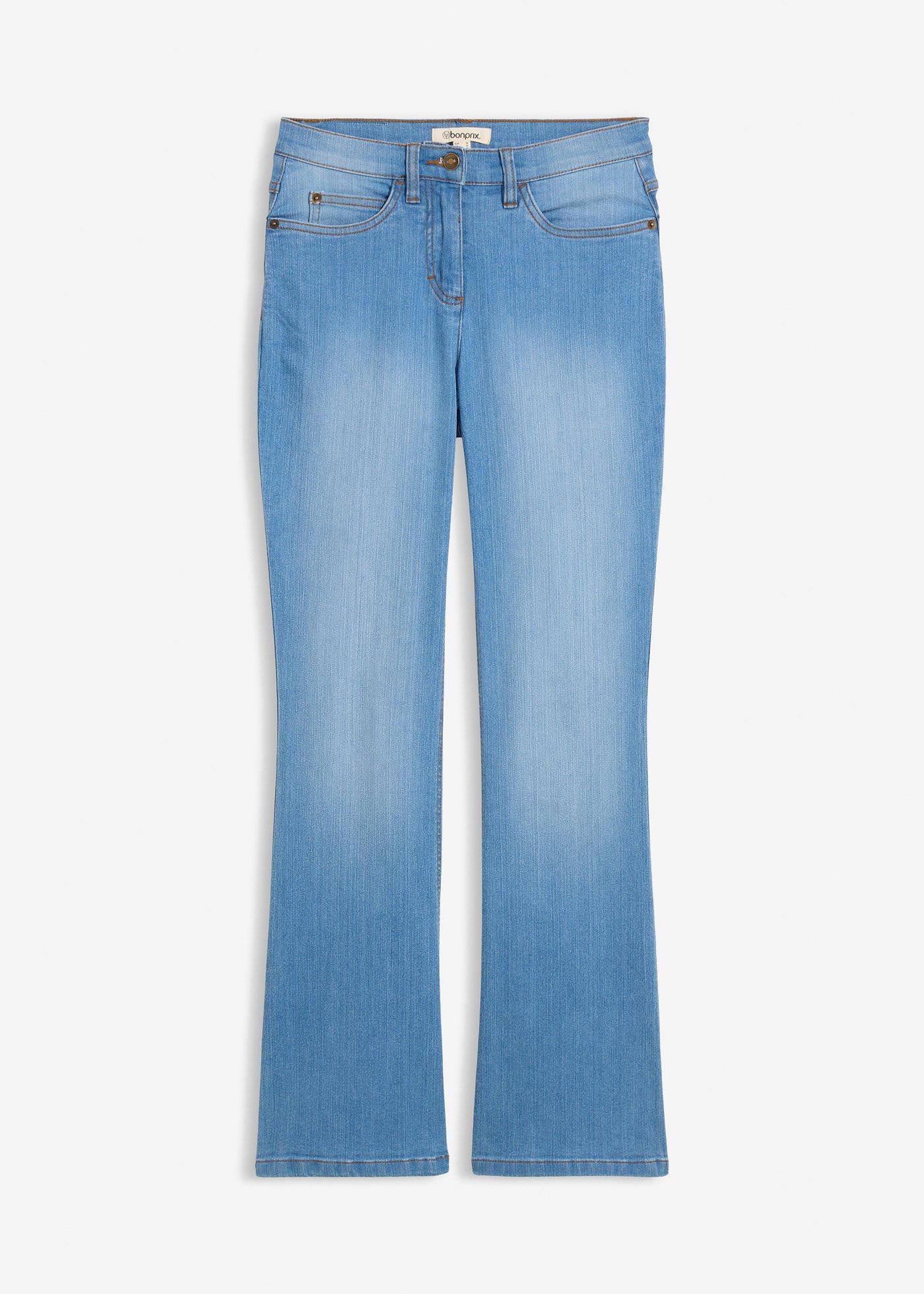 bonprix – Bootcut Jeans Mid Waist, Stretch