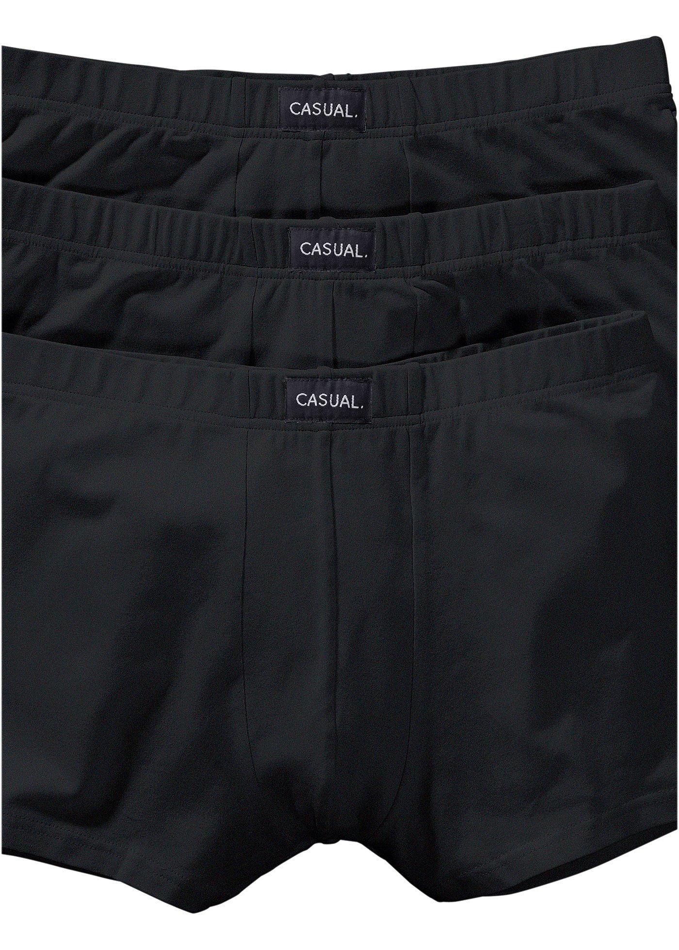bonprix – Boxershorts med bomull (3-pack)