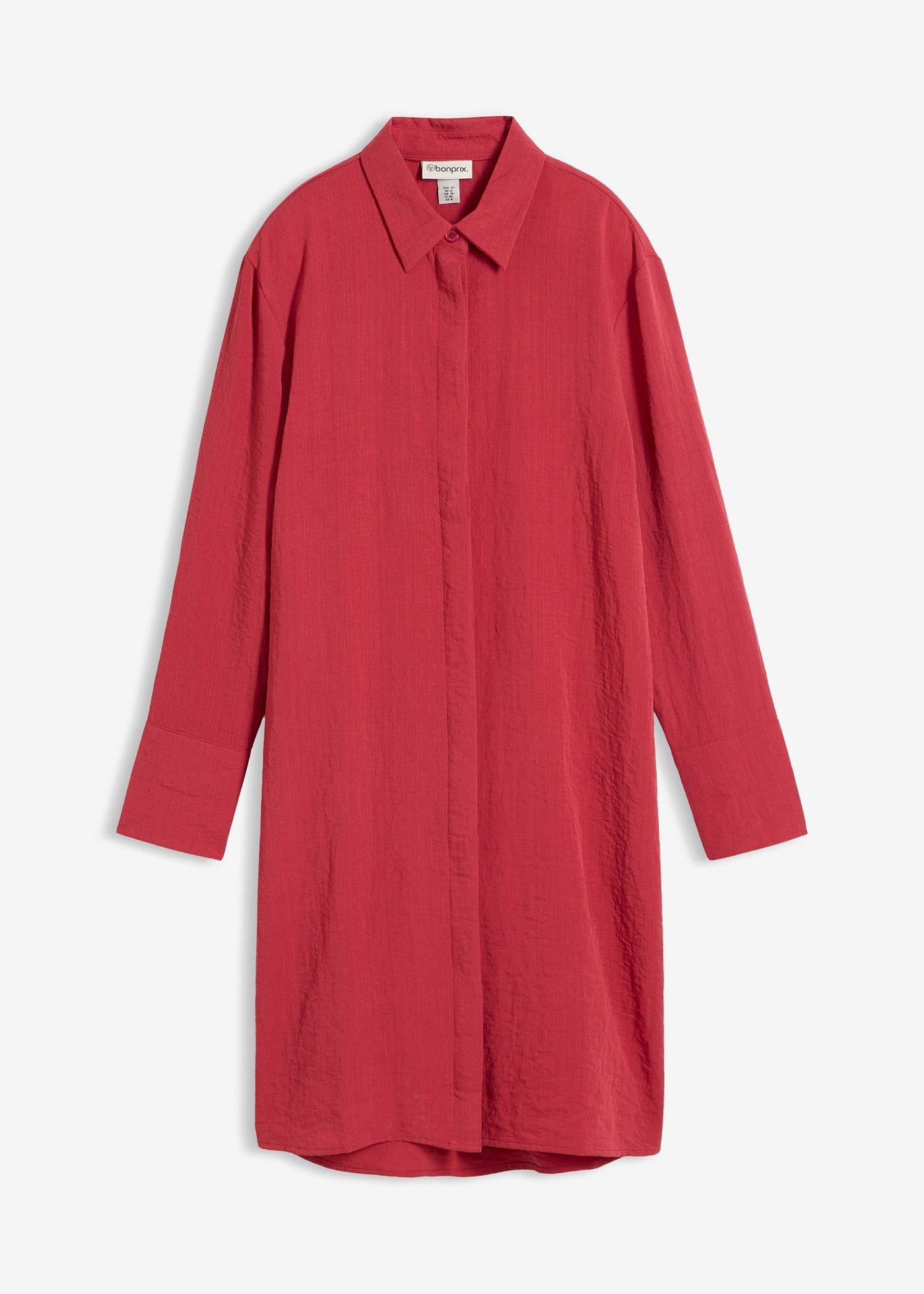bonprix – Lång blus av mjuk viskos