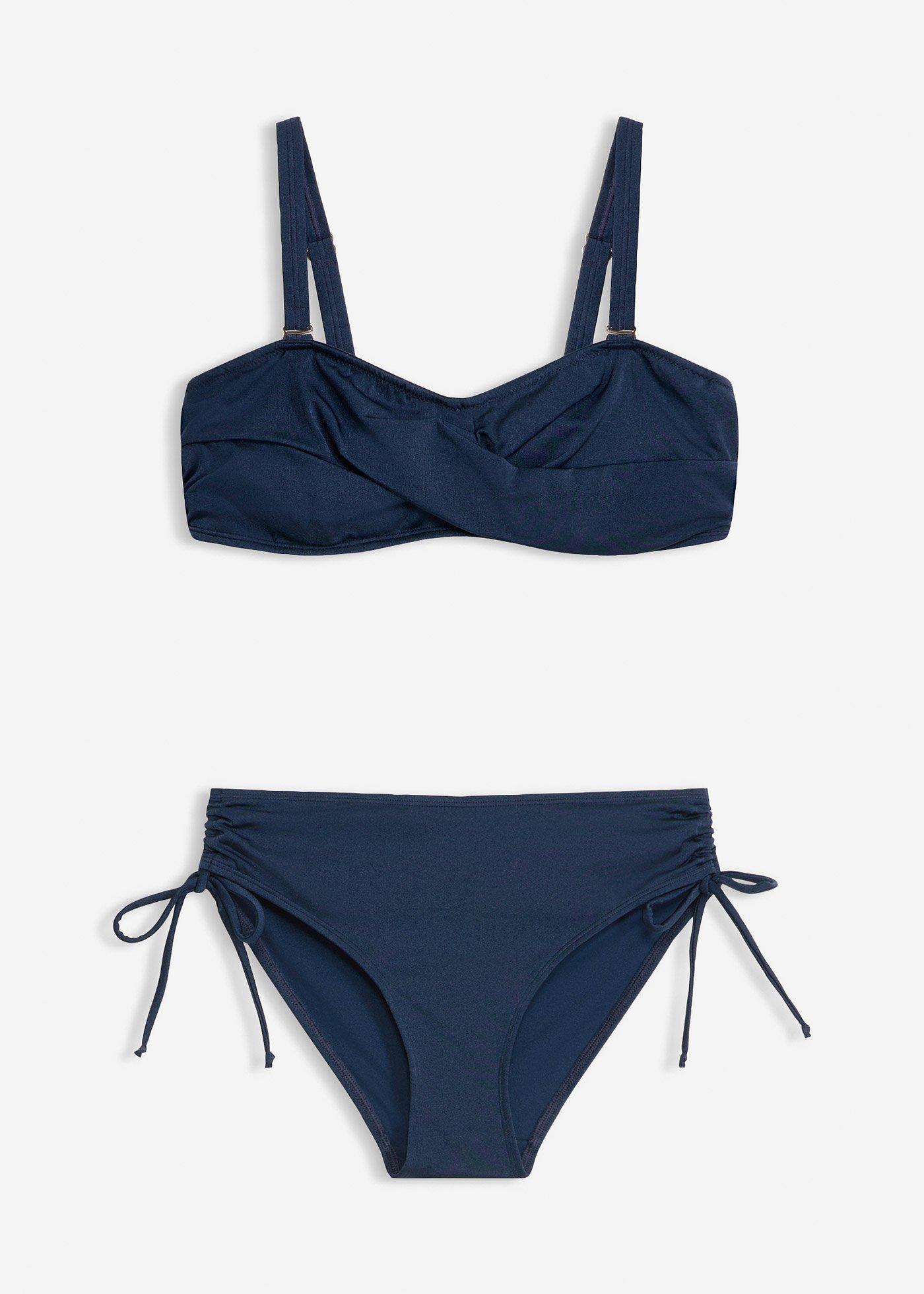 bonprix – Balconettebikini i glansigt material (2 delar)