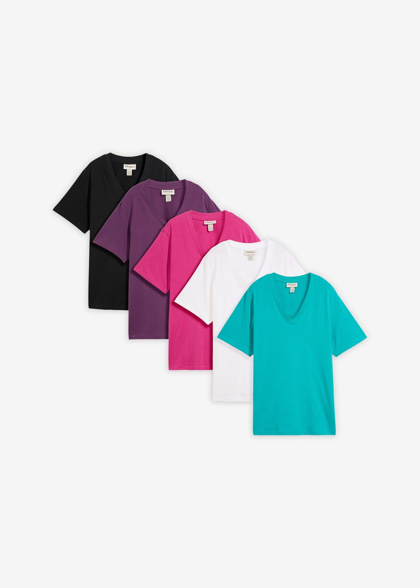 bonprix – Lång topp (5-pack)