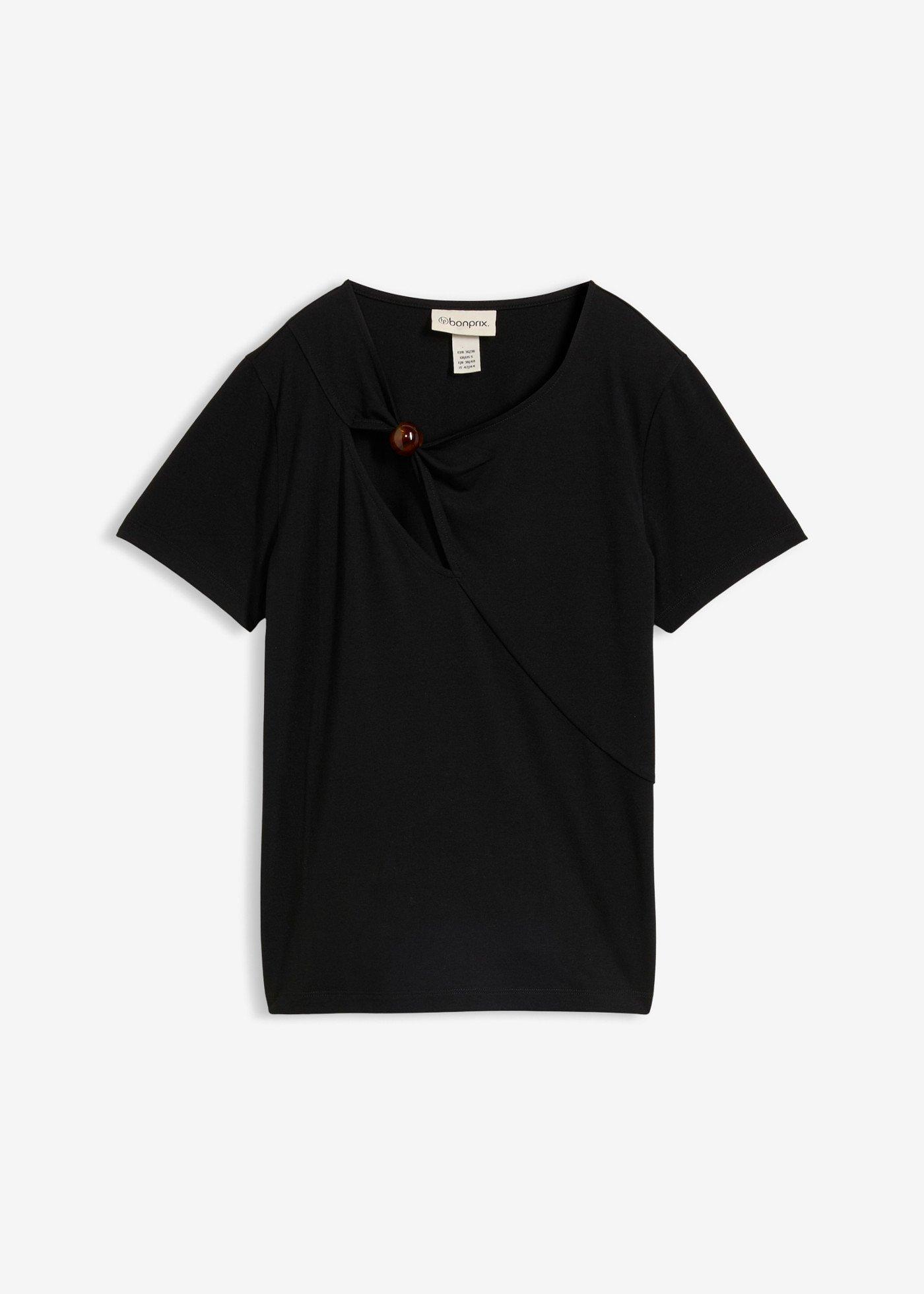 bonprix – T-shirt av mjuk viskosmix