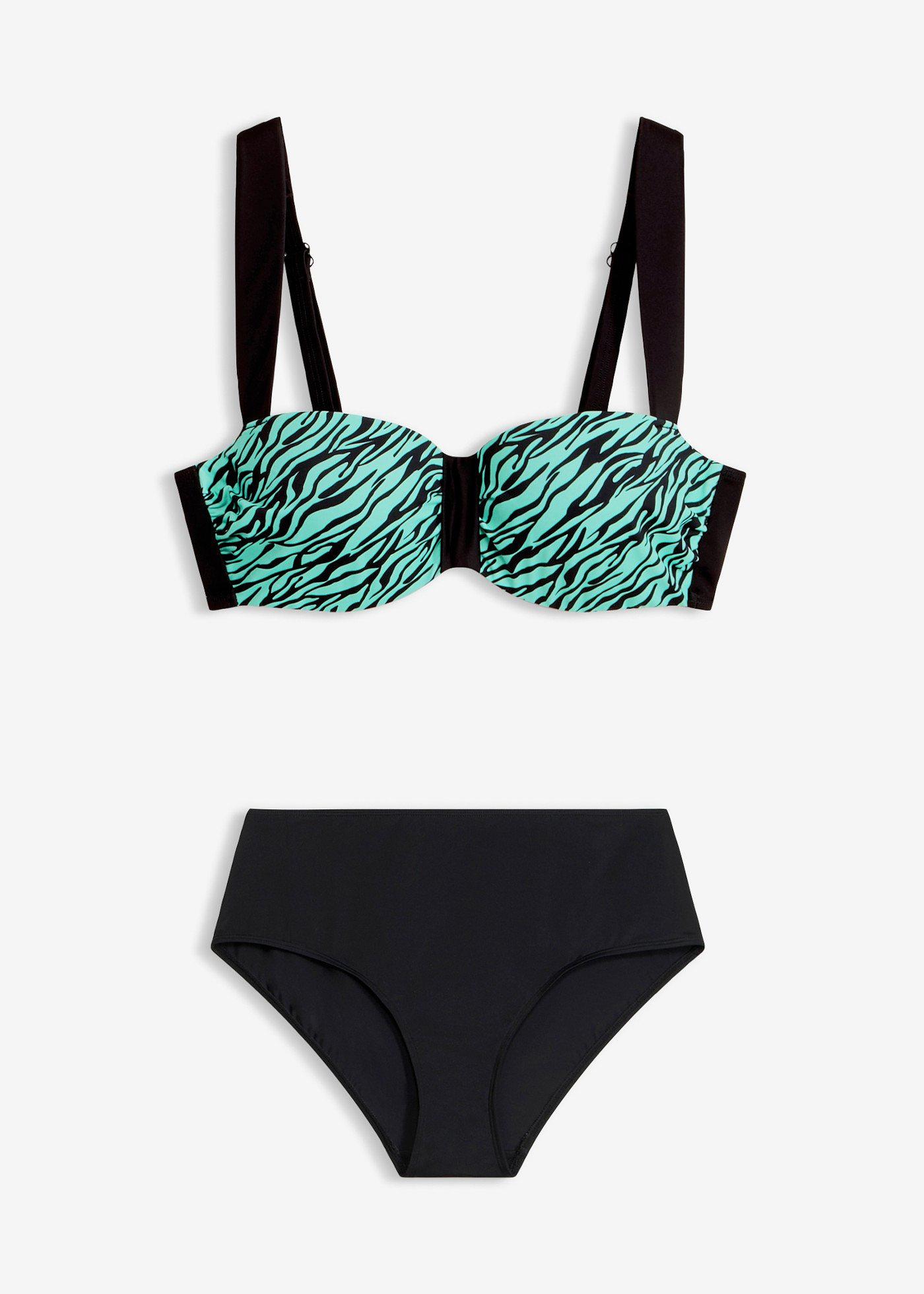 bonprix – Balconettebikini med vadderade axelband (2 delar)
