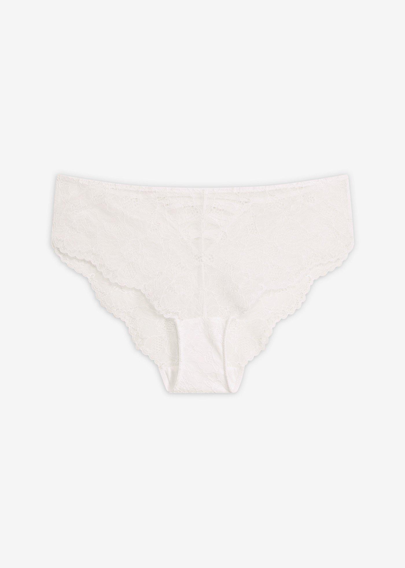 bonprix – Hipstertrosa med fin spets