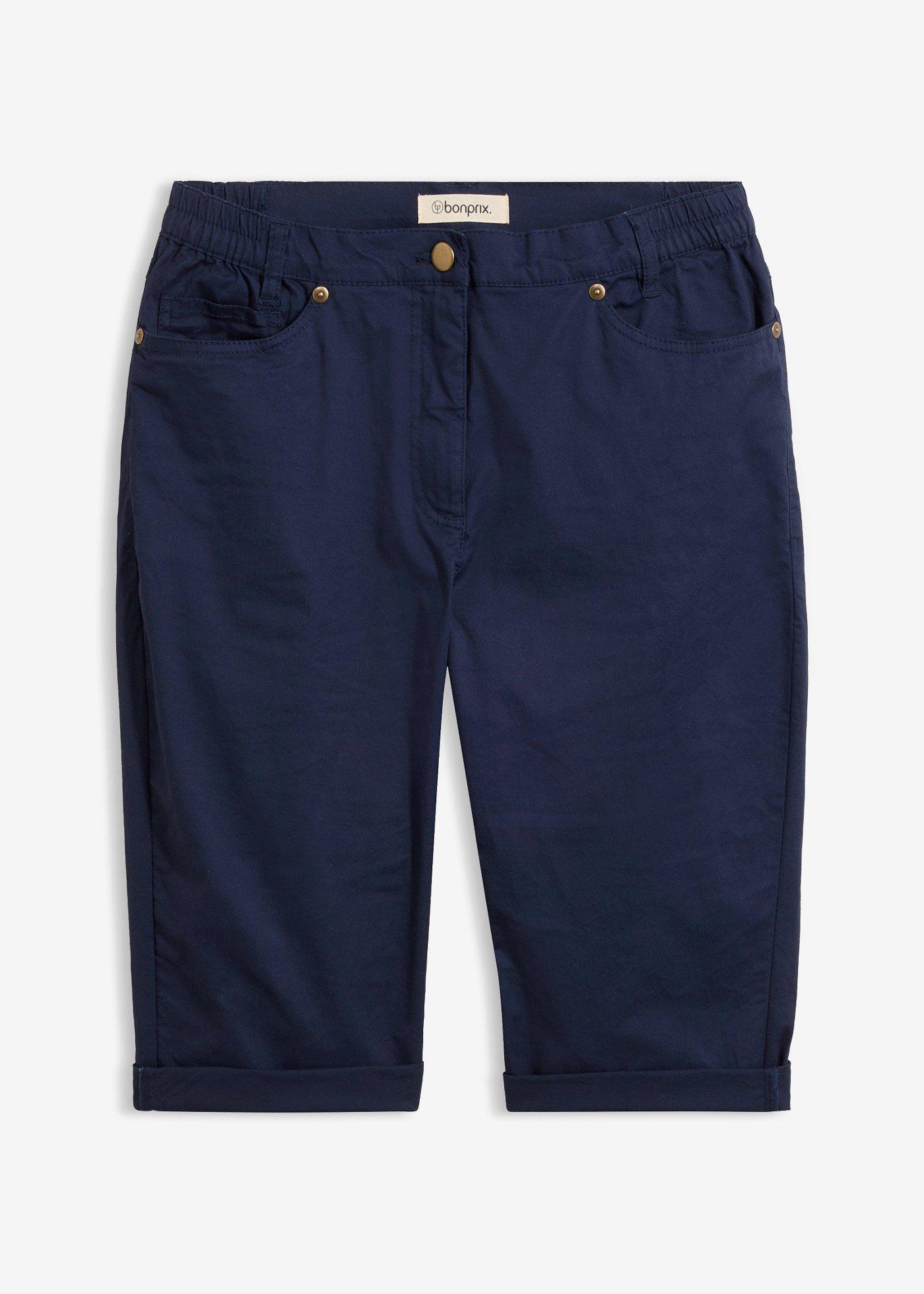 bonprix – Shorts i bomullsmix med bekväm midja
