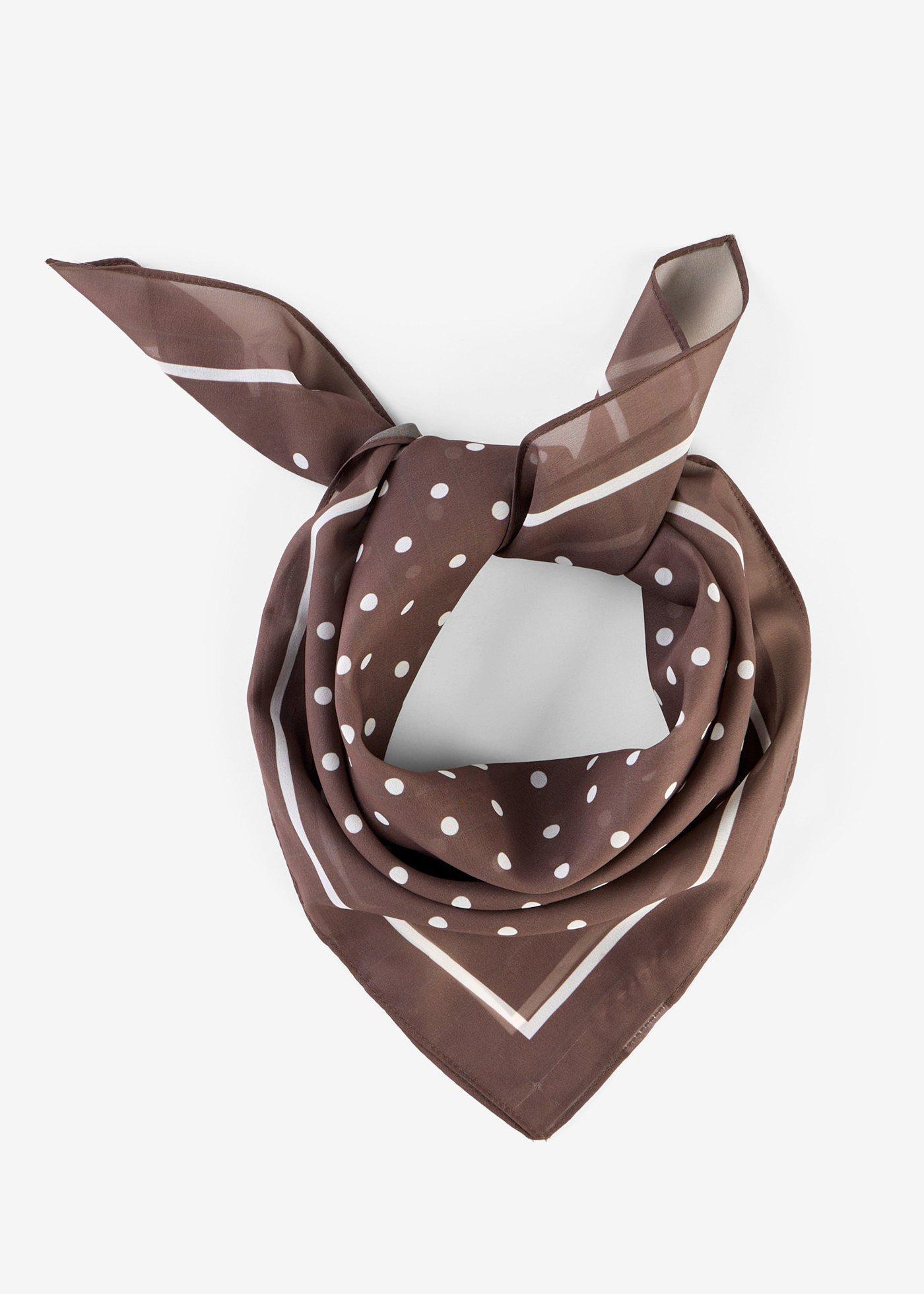 bonprix – Scarf med prickmönster