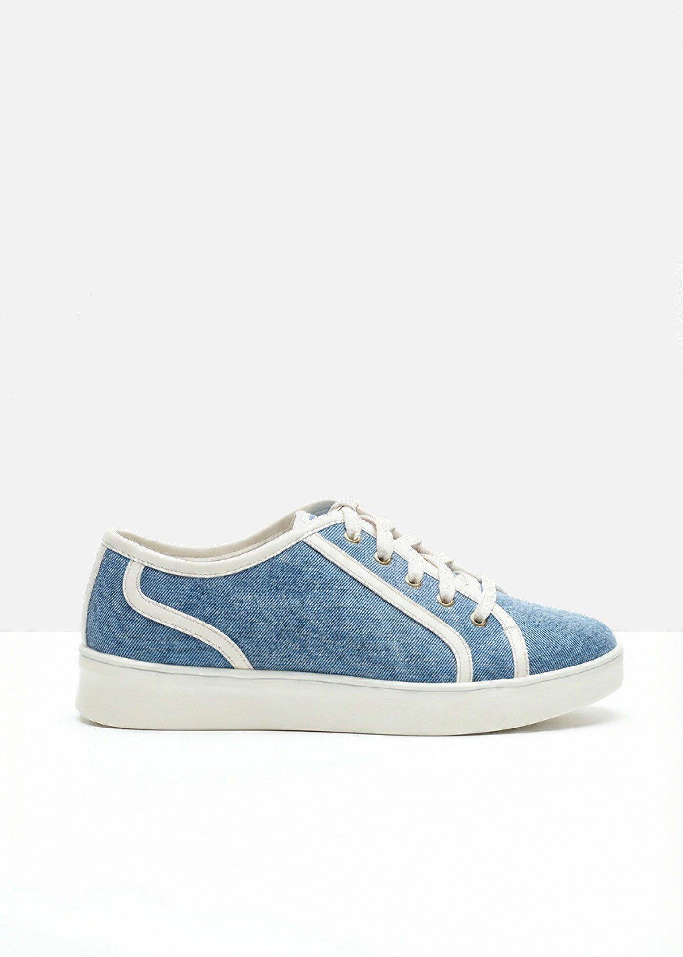 bonprix – Sneakers i denimstil