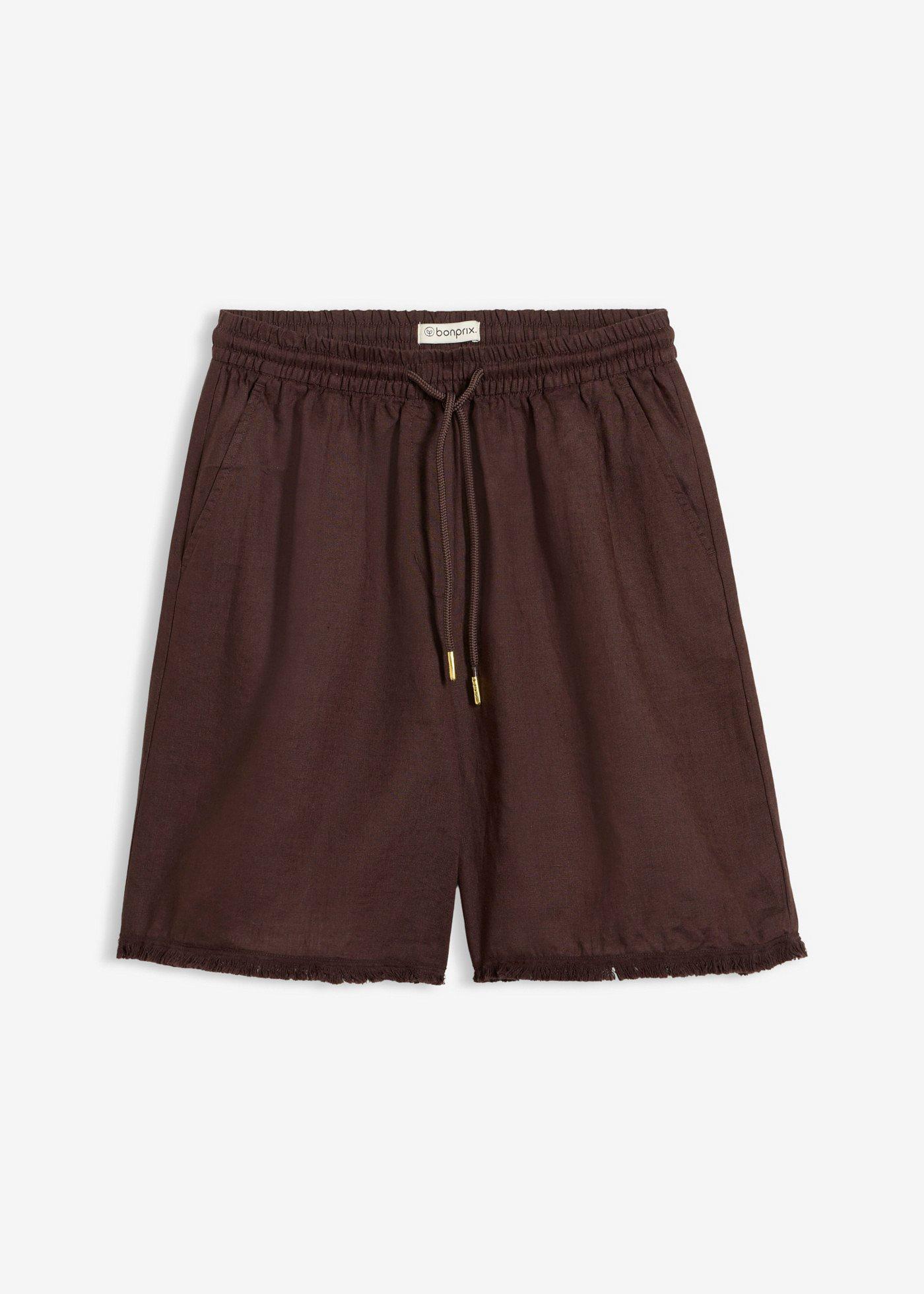 bonprix – Shorts av rent linne