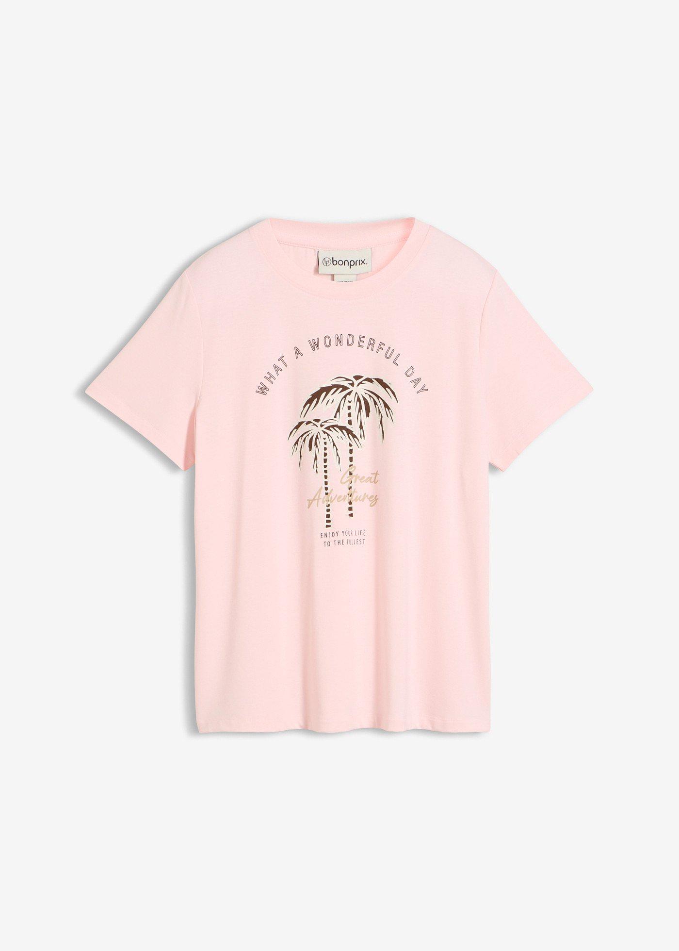bonprix – T-shirt av elastisk viskosmix
