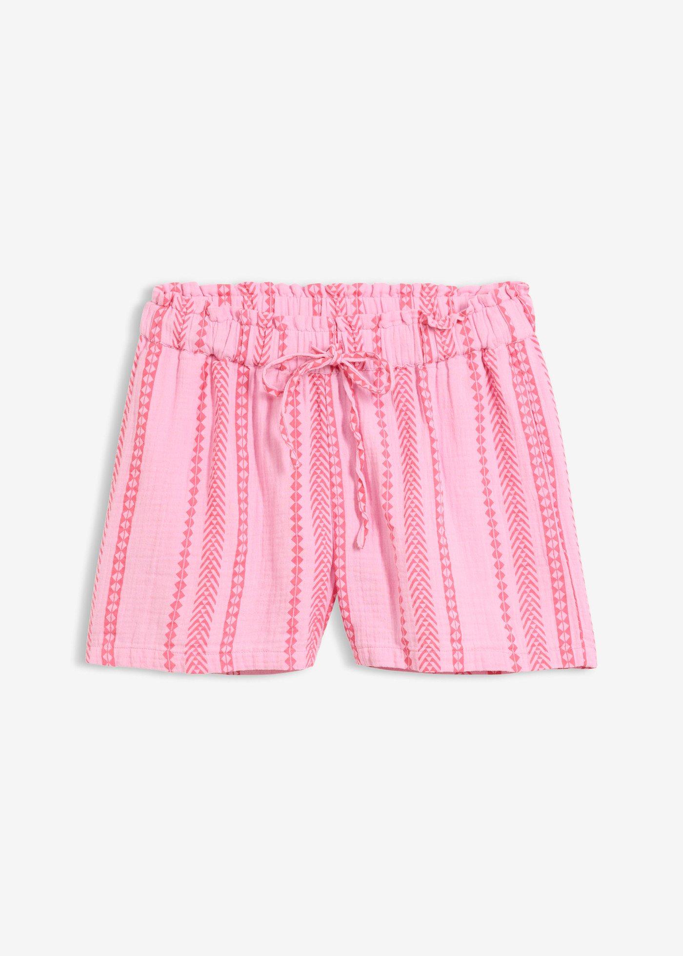 bonprix – Shorts av luftig muslin