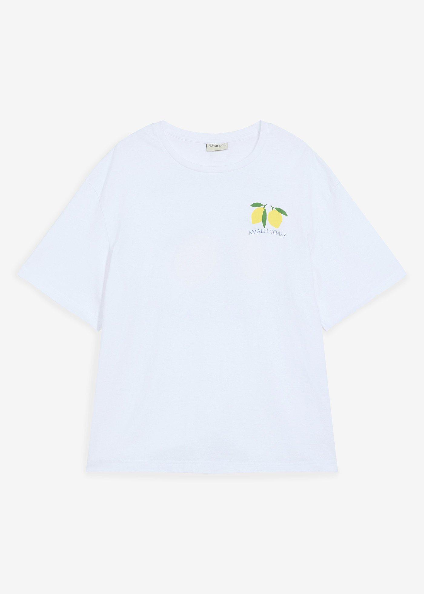 bonprix – T-shirt i ekologisk bomull, avslappnad passform