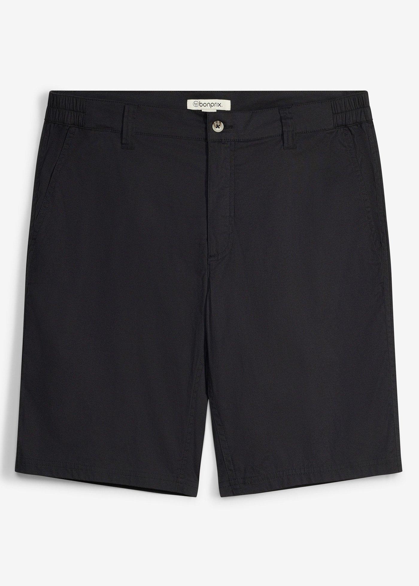 bonprix – Stretchiga shorts med elastisk midja, Regular Fit