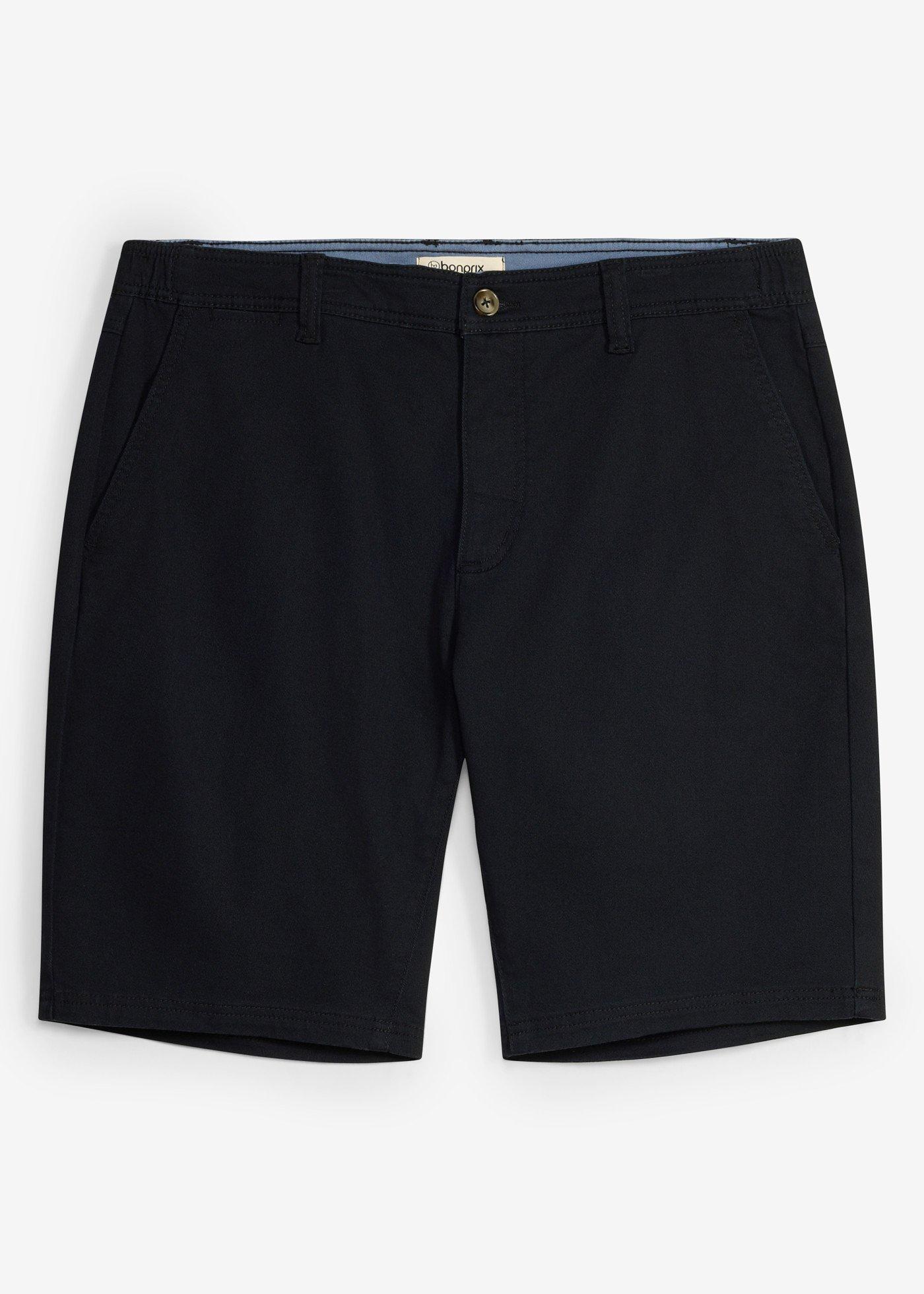 bonprix – Stretchiga shorts med resårmidja, Regular Fit