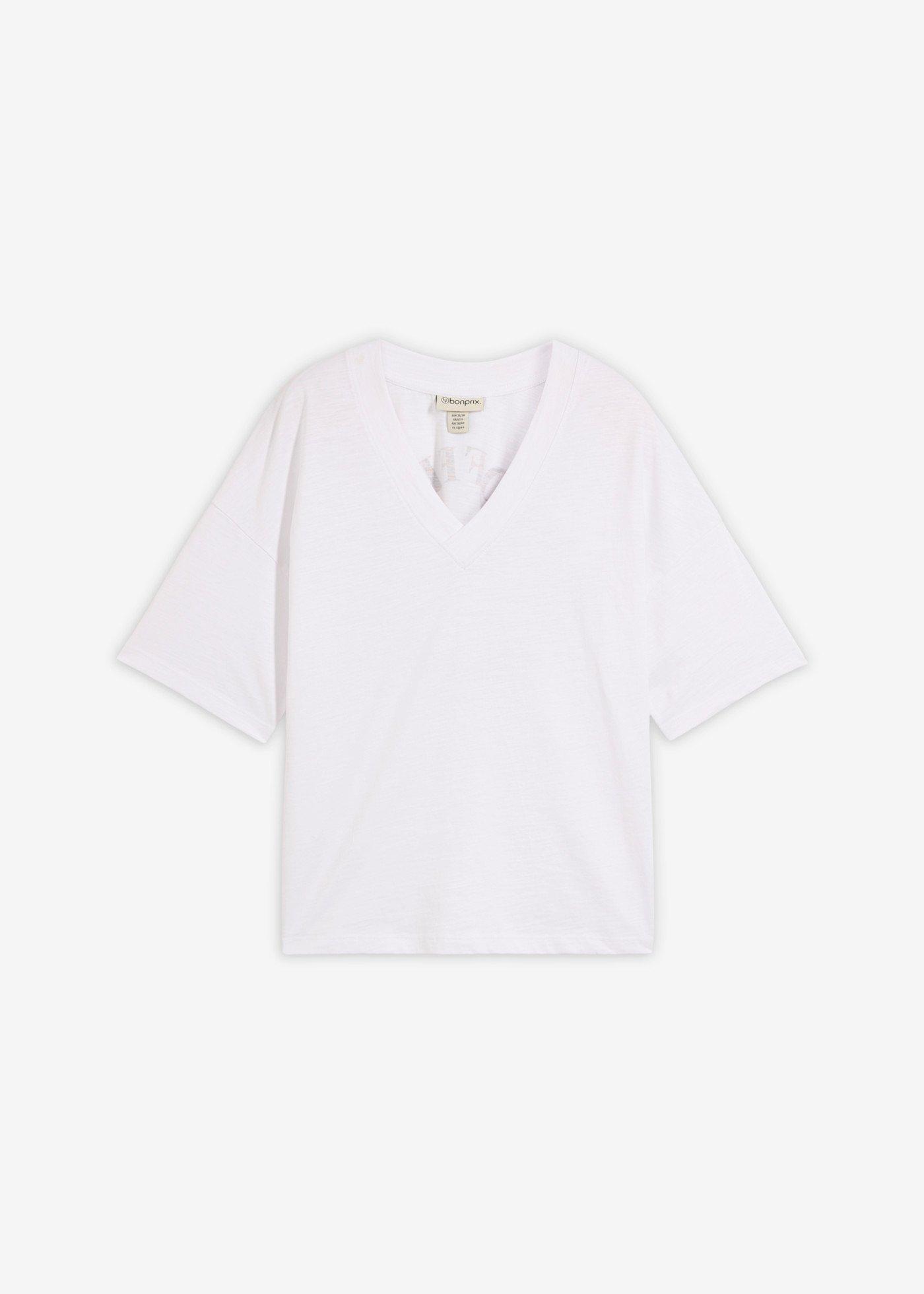 bonprix – Vid T-shirt i ekologisk bomull