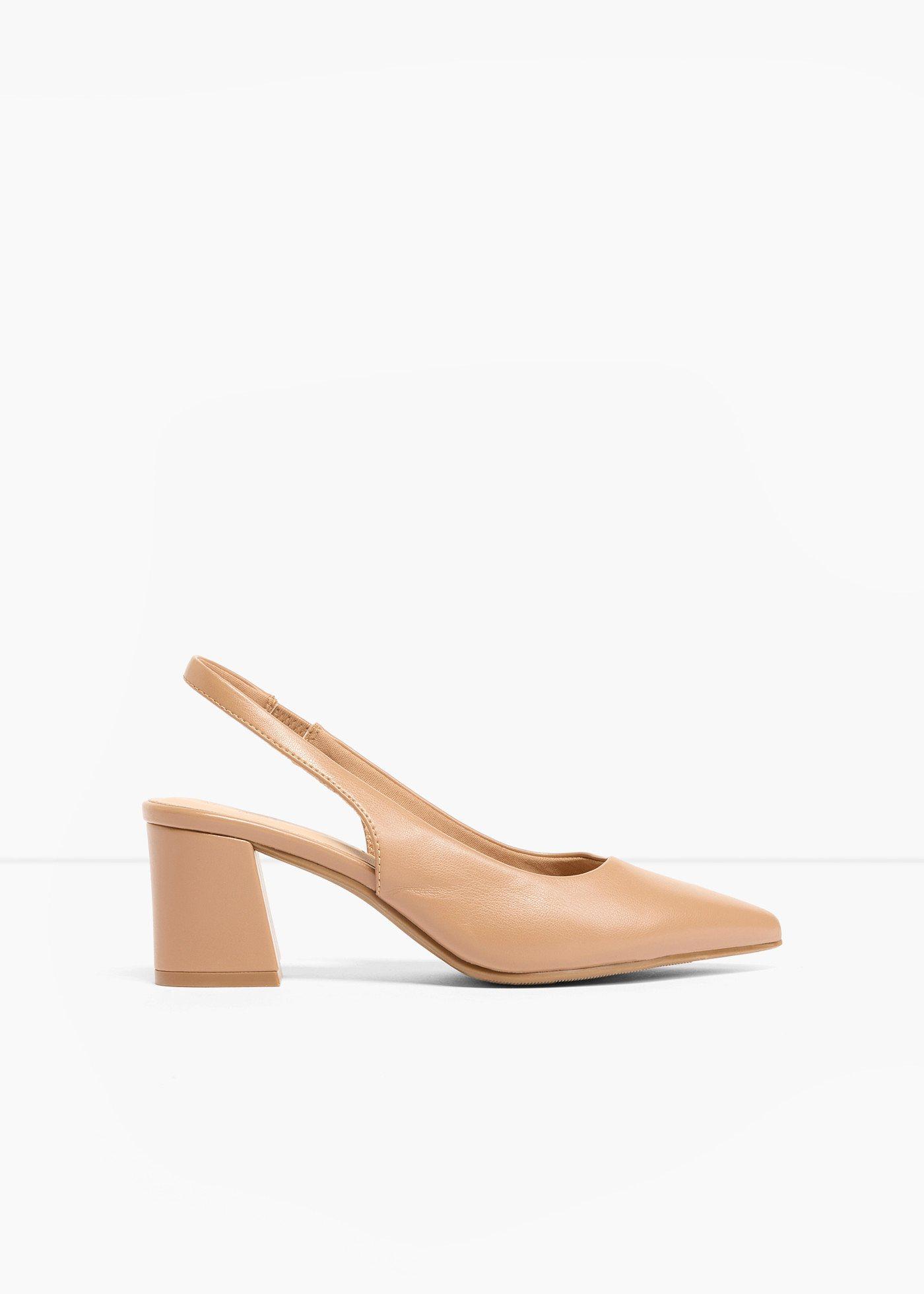 bonprix – Slingbackpumps med blockklack