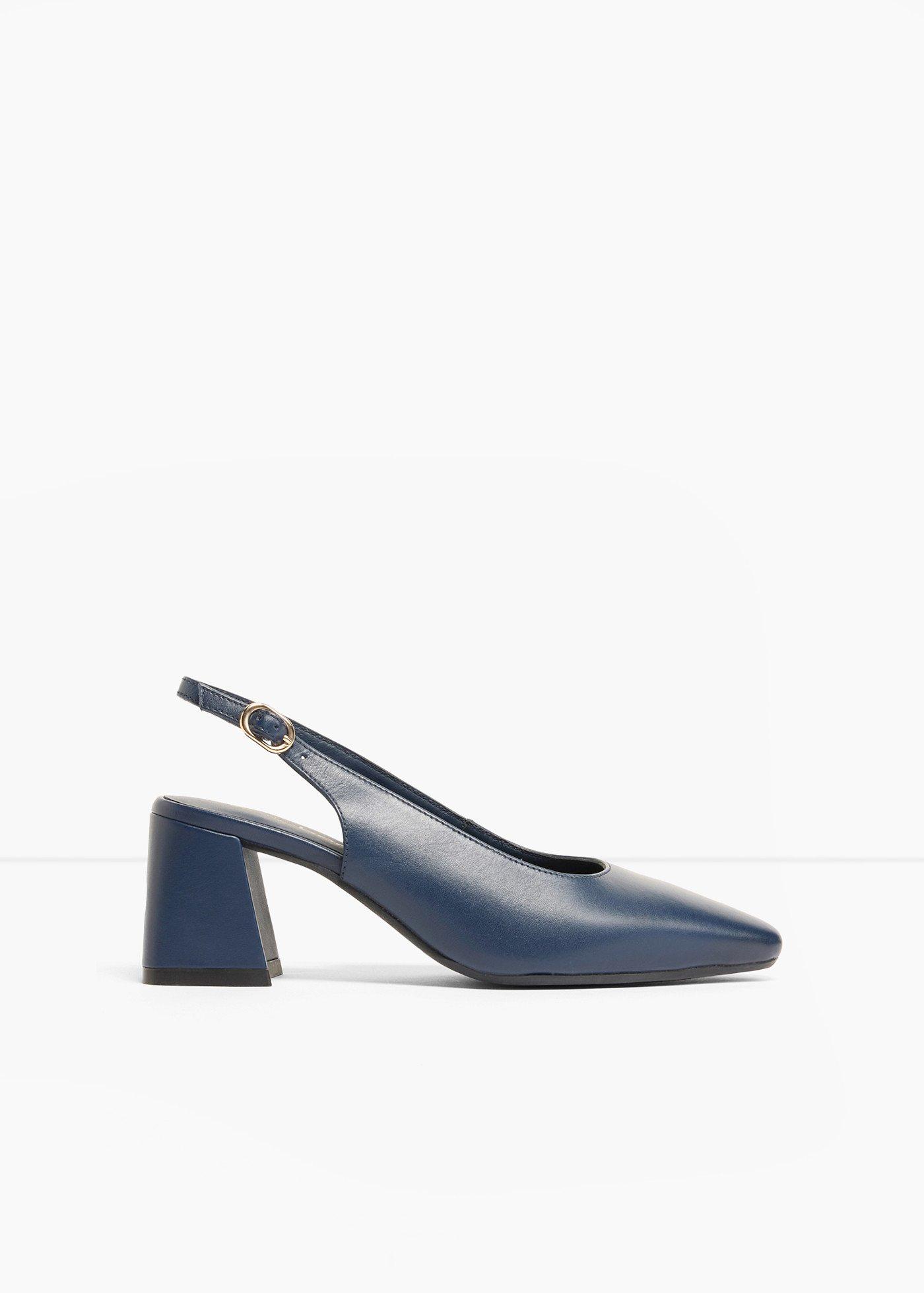 bonprix – Slingbackpumps i skinn