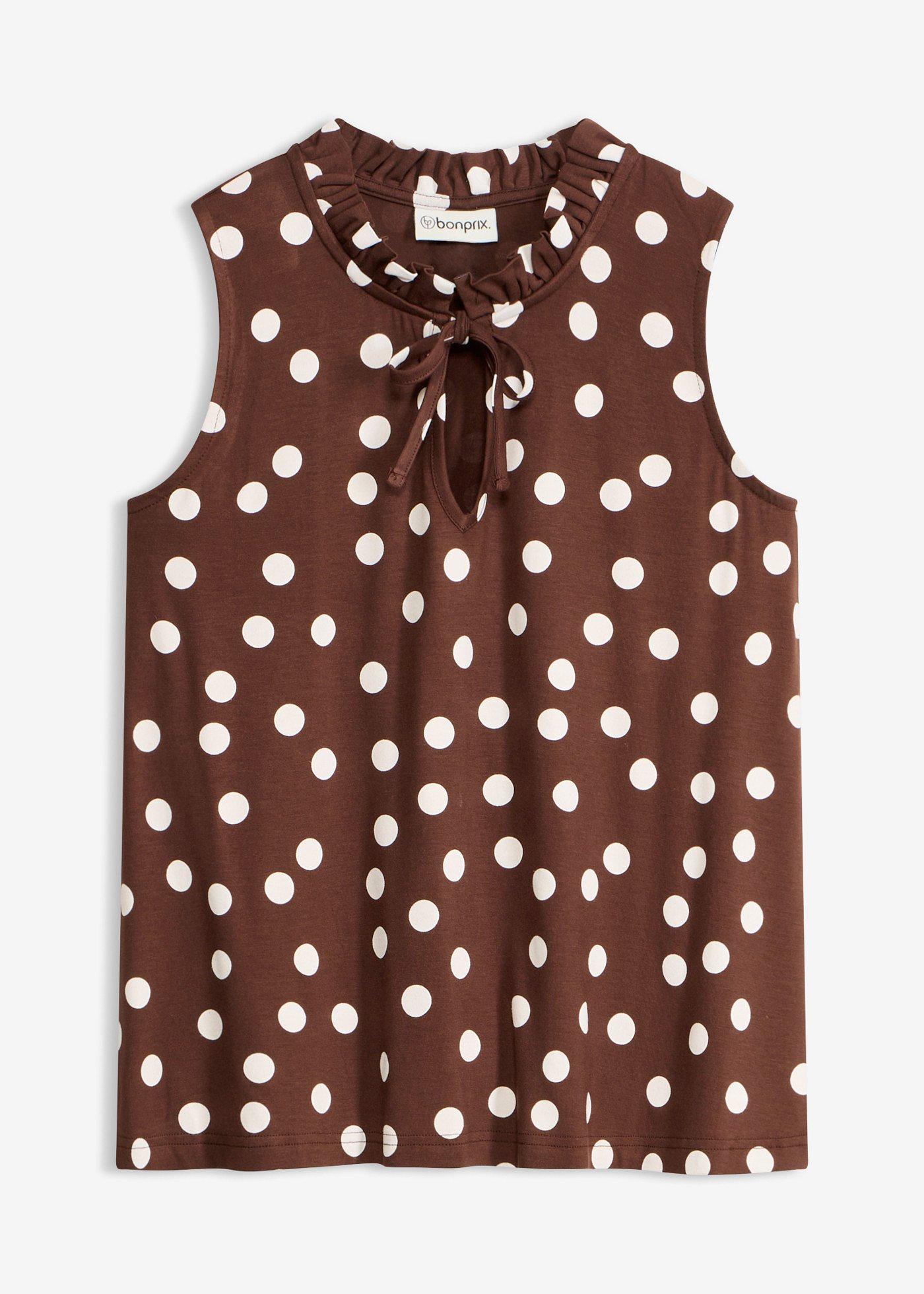 bonprix – Jerseylinne av viskosmix