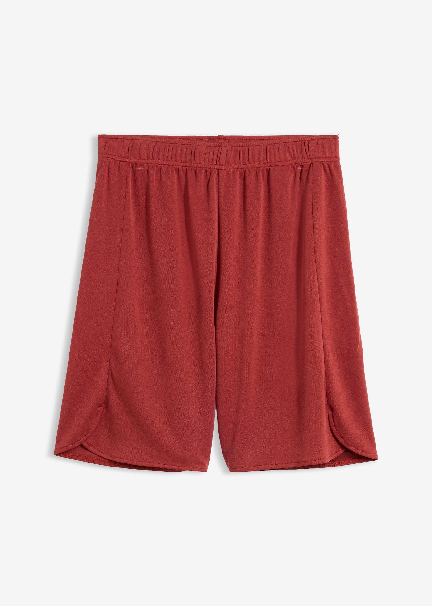 bonprix – Dra på-shorts av mjuk viskosmix