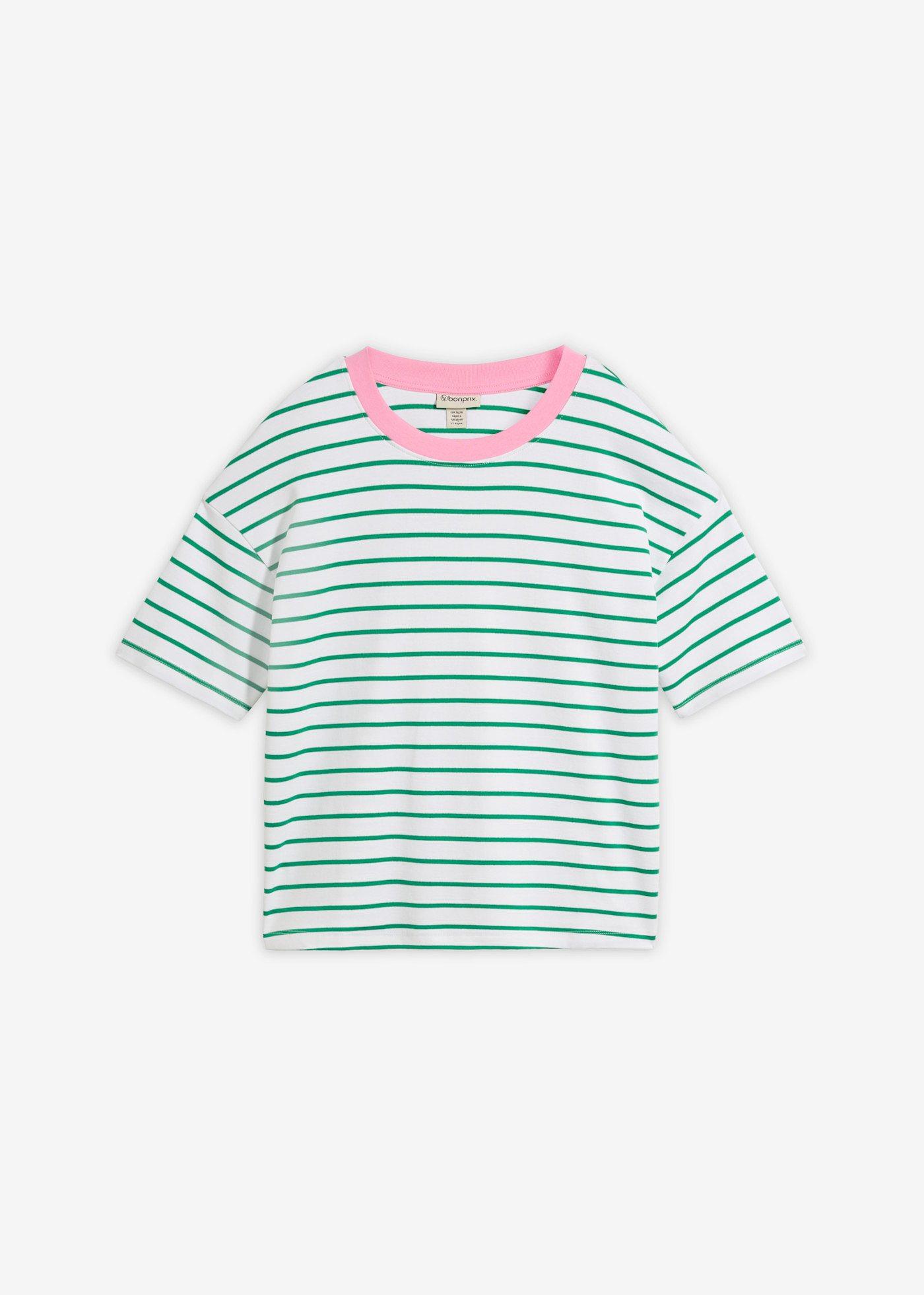 bonprix – T-shirt i oversizemodell, av stabil ekologisk bomull