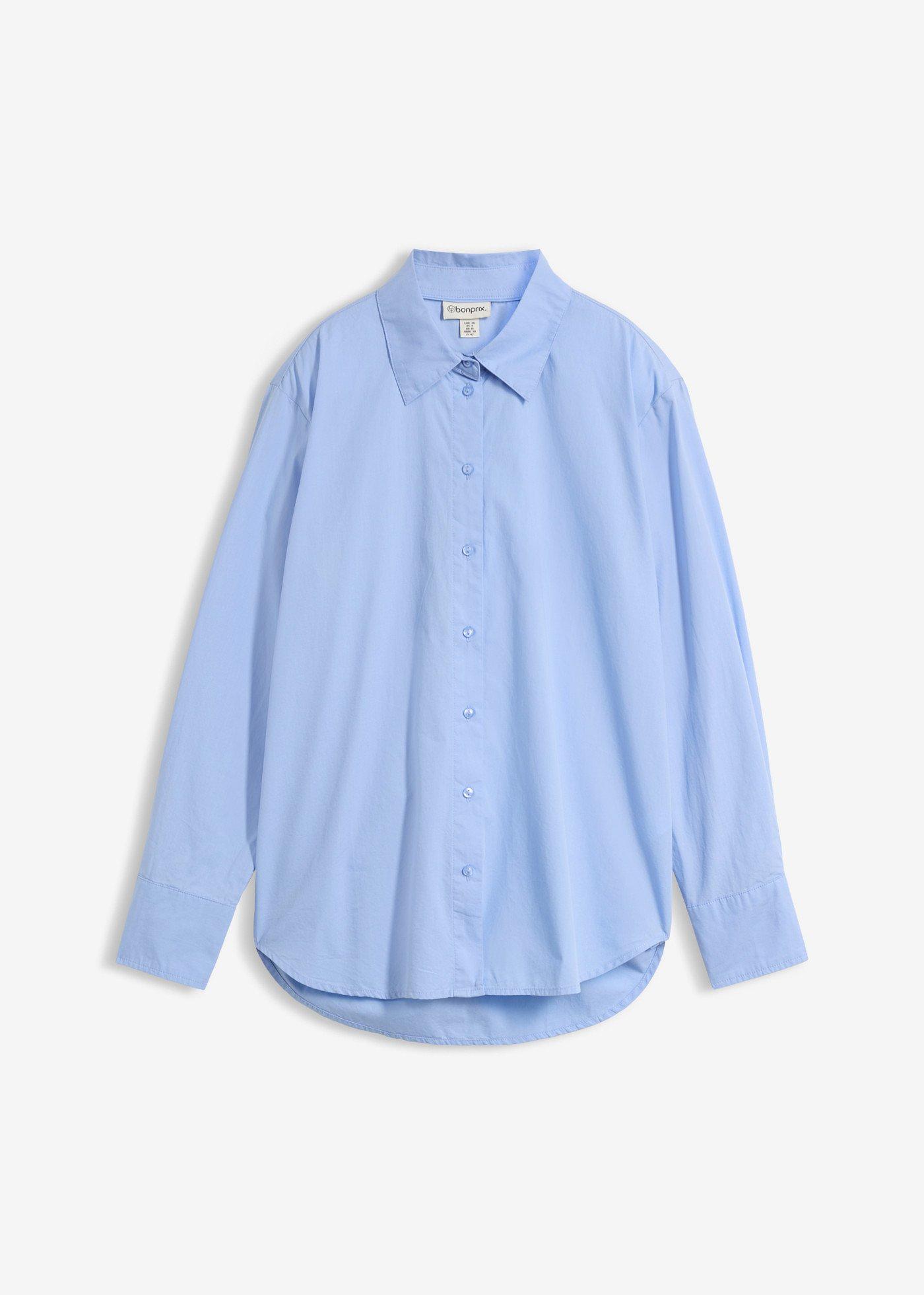 bonprix – Skjortblus i bomull