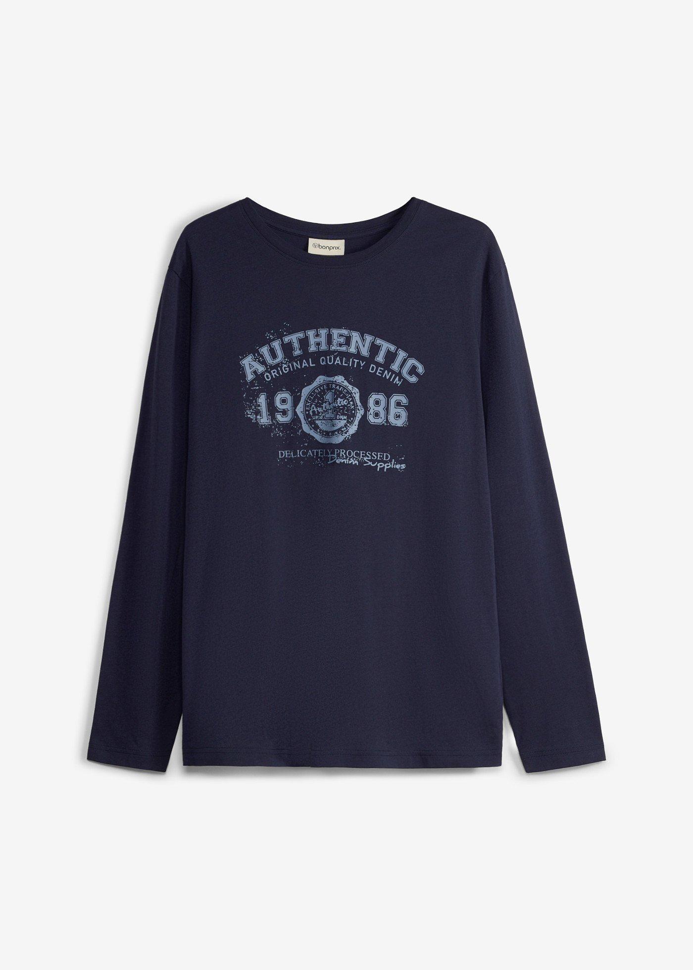 bonprix – Långärmad T-shirt i ekologisk bomull