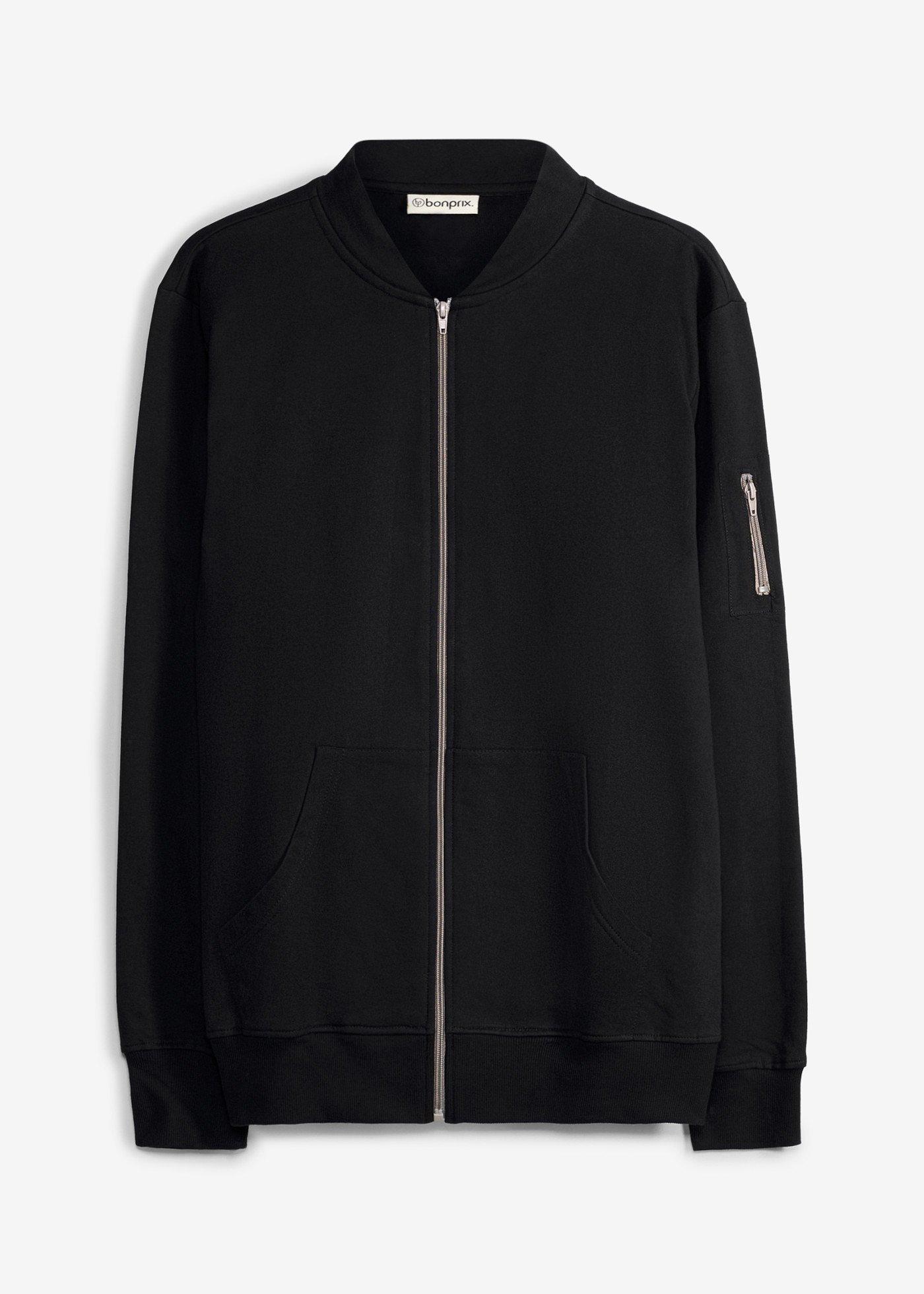 bonprix – Sweatshirtjacka av ekologisk bomull