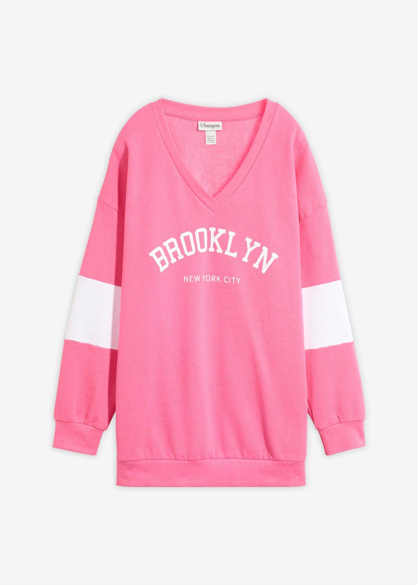 bonprix – Oversizesweatshirt i bomullsmix