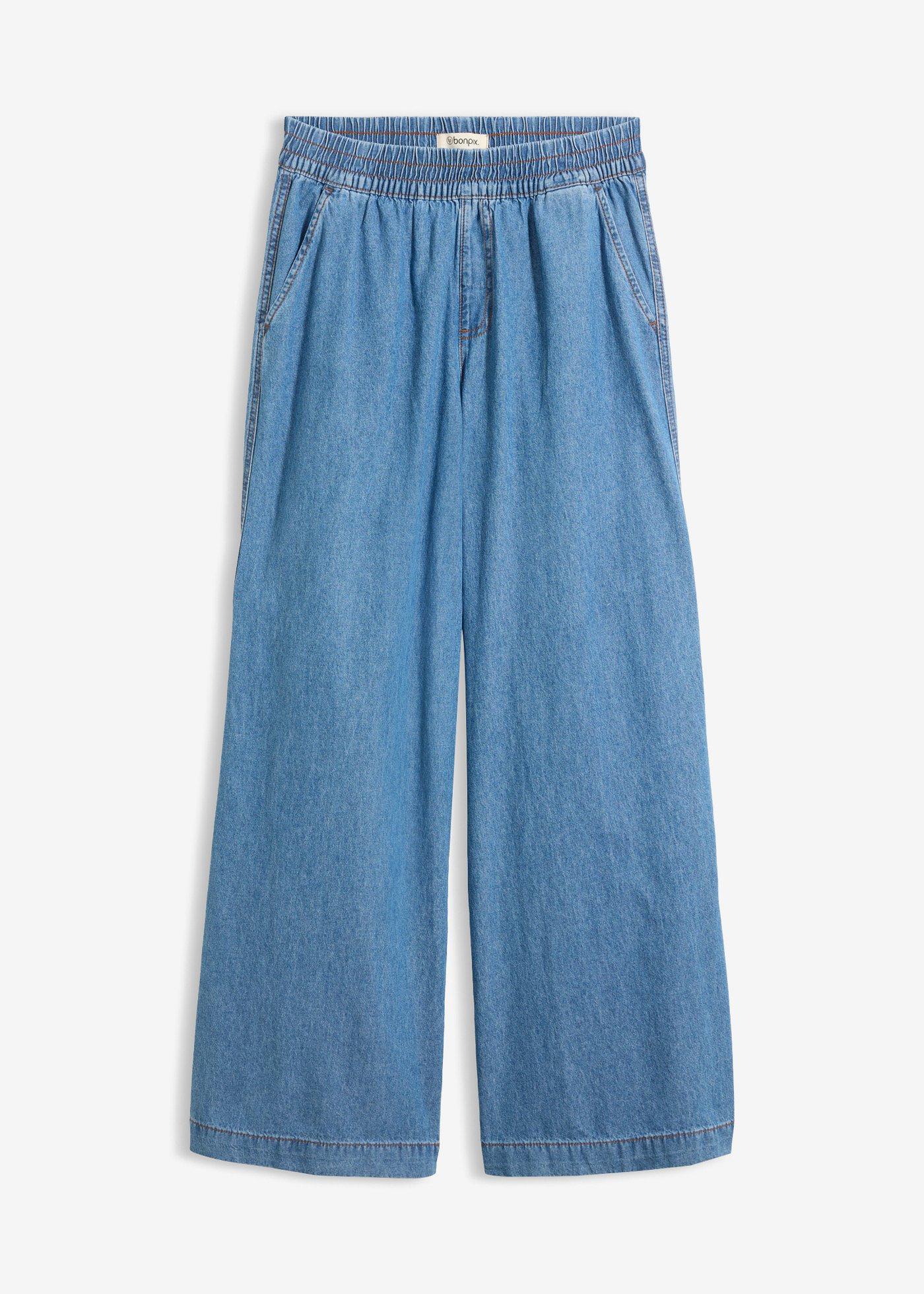 bonprix – Wide Leg-jeans, High Waist