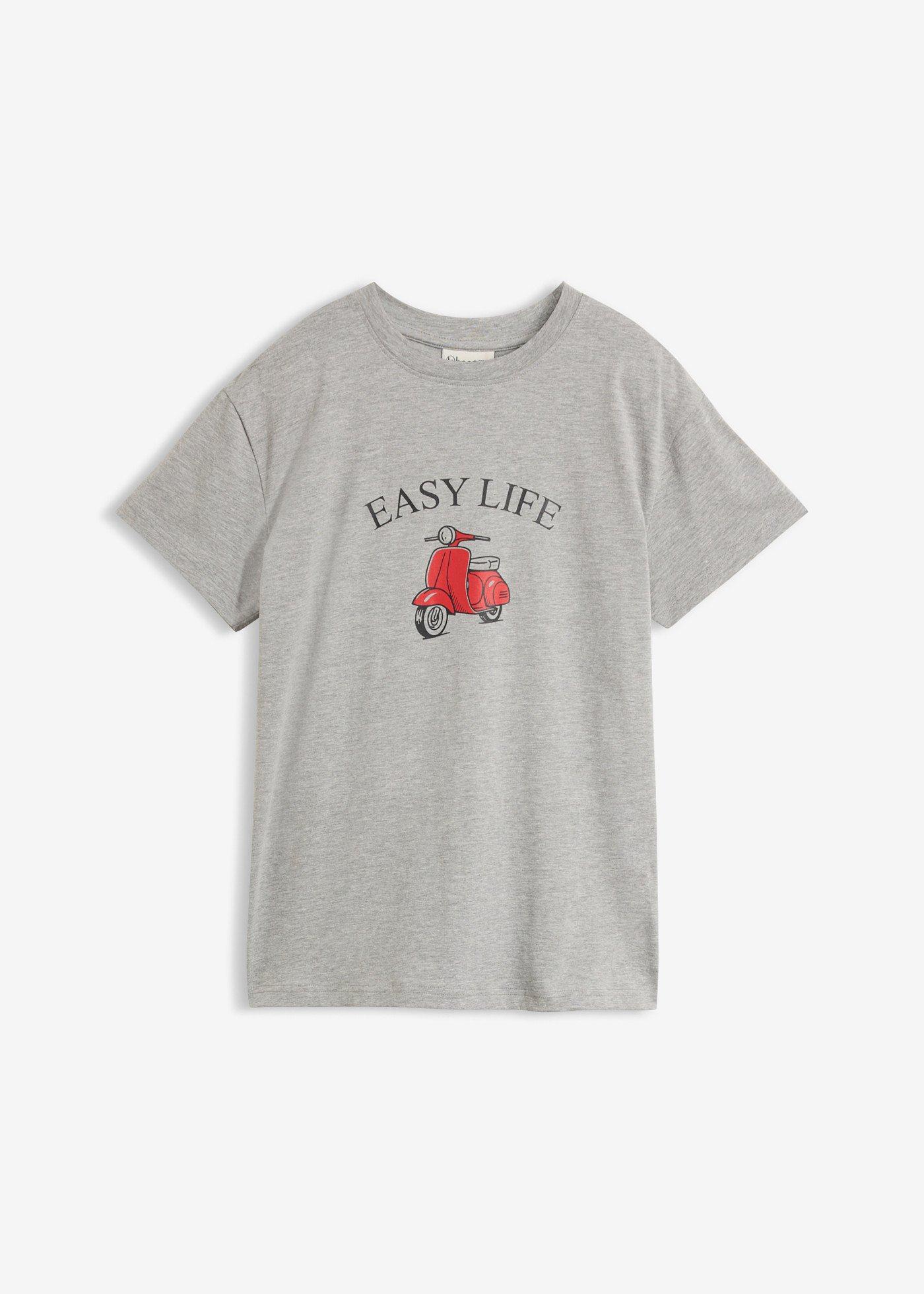 bonprix – Ledig T-shirt med bomull