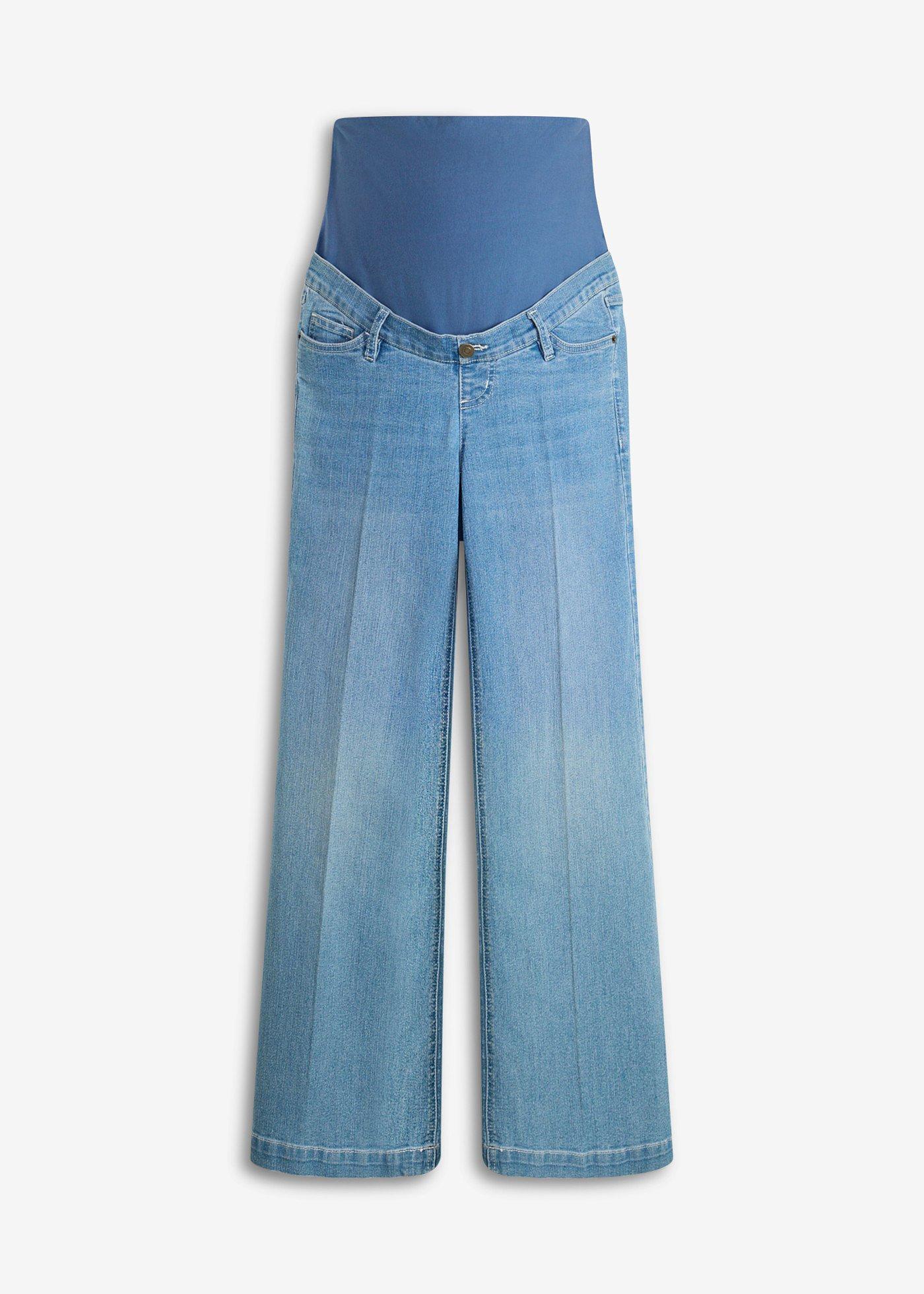 bonprix – Vida mammajeans av elastisk denim, Full Length
